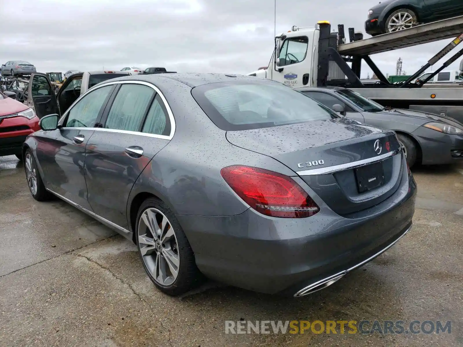 3 Photograph of a damaged car 55SWF8DB9KU302392 MERCEDES-BENZ C-CLASS 2019