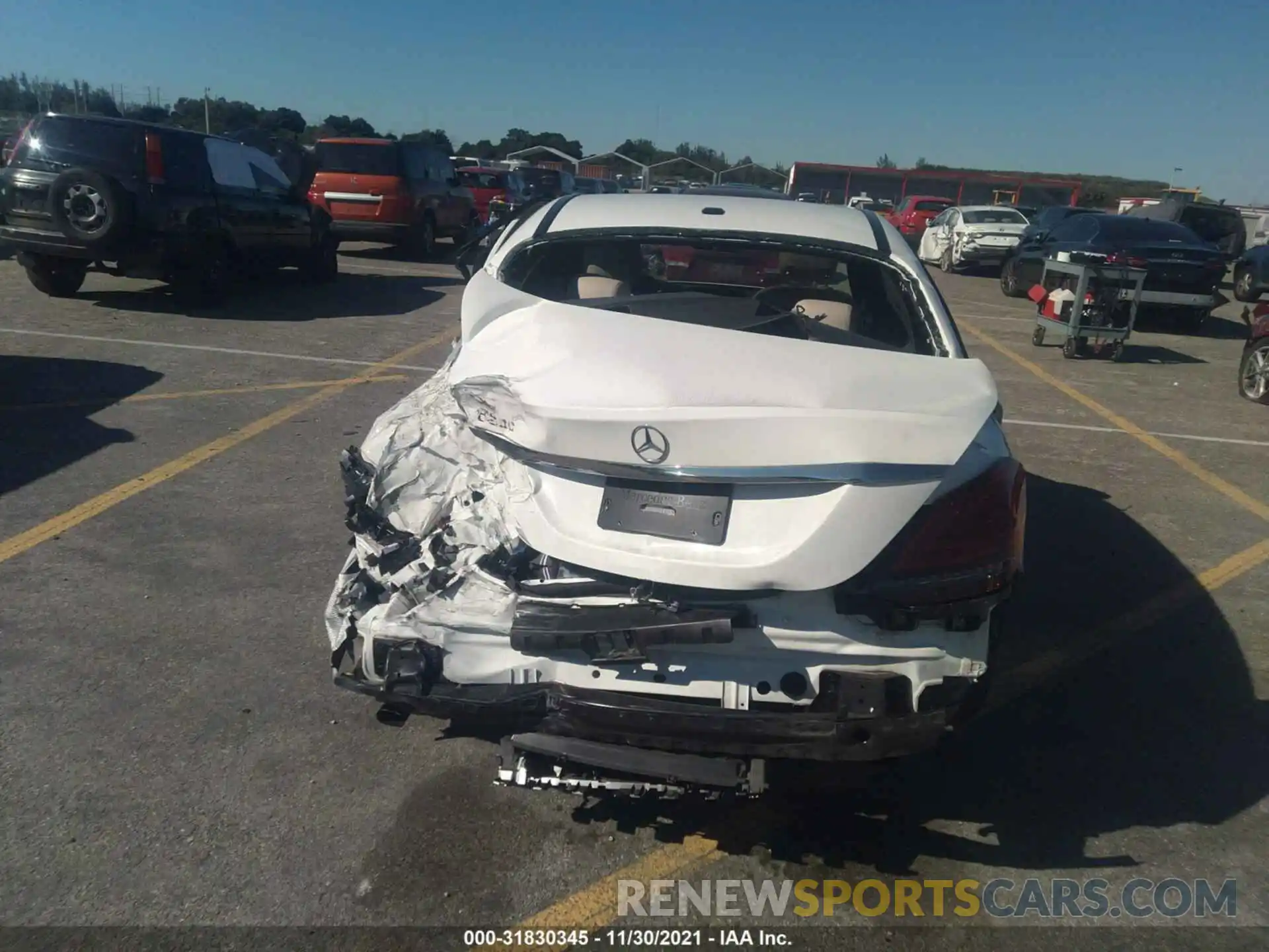 6 Photograph of a damaged car 55SWF8DB9KU302537 MERCEDES-BENZ C-CLASS 2019