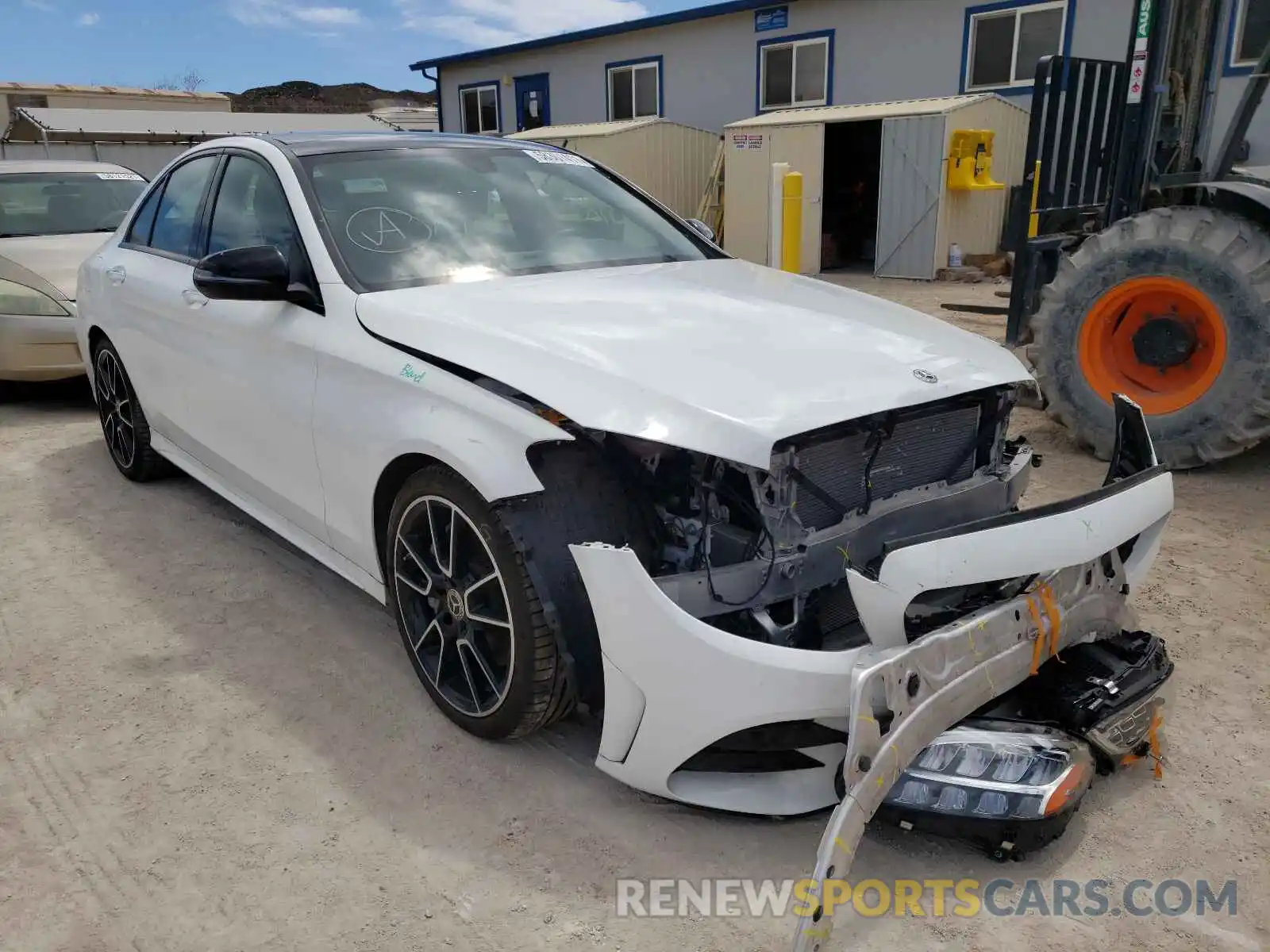 1 Photograph of a damaged car 55SWF8DB9KU303235 MERCEDES-BENZ C-CLASS 2019