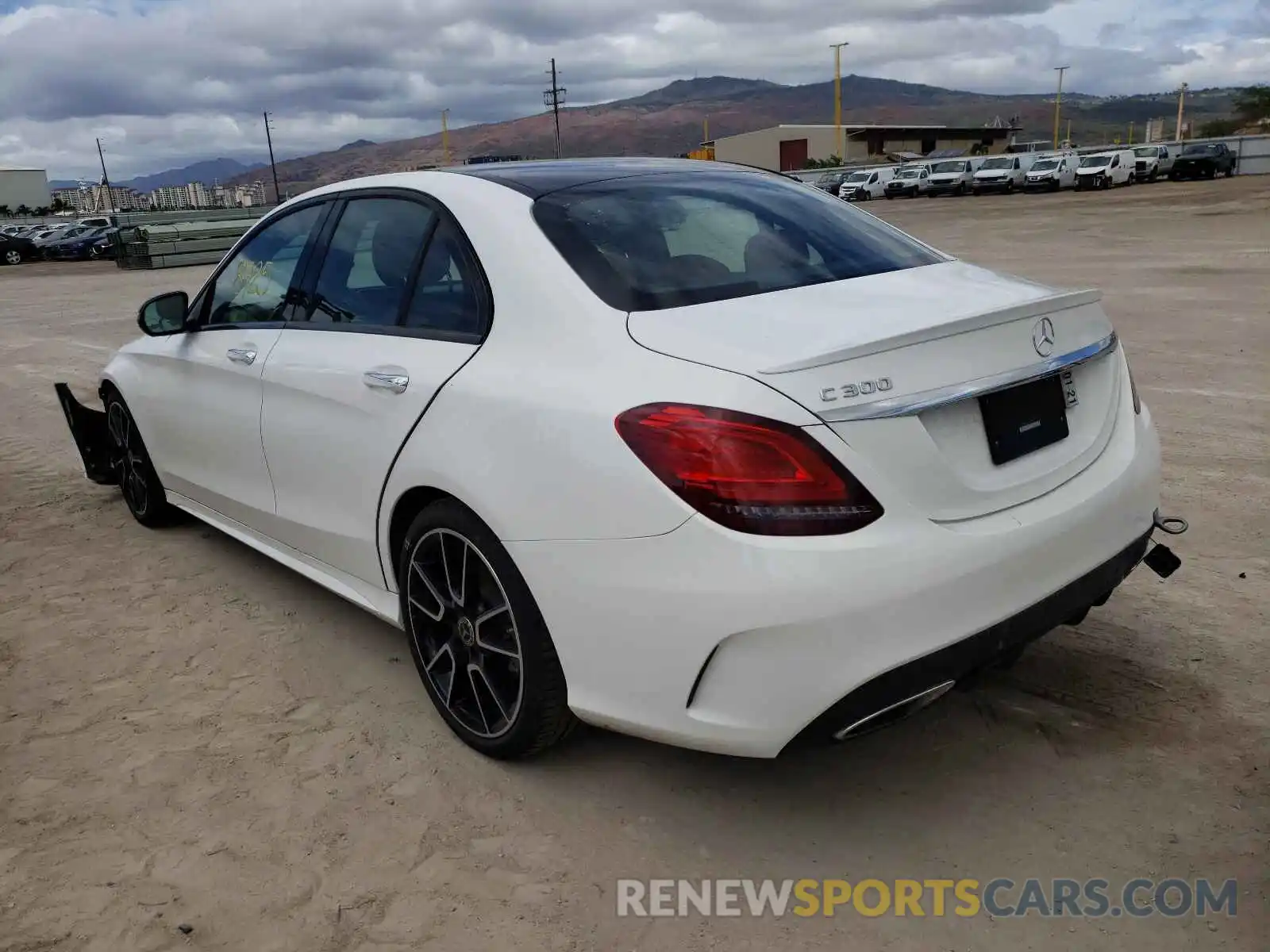 3 Photograph of a damaged car 55SWF8DB9KU303235 MERCEDES-BENZ C-CLASS 2019