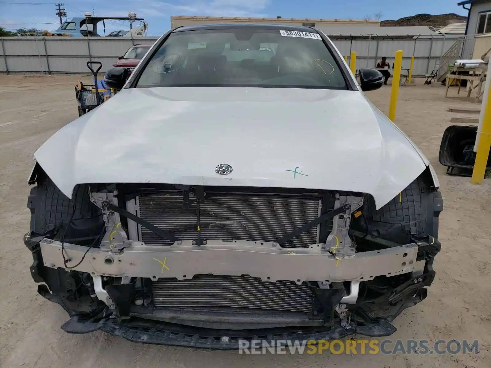 9 Photograph of a damaged car 55SWF8DB9KU303235 MERCEDES-BENZ C-CLASS 2019