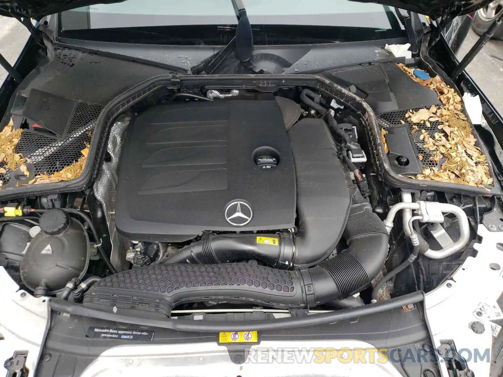 7 Photograph of a damaged car 55SWF8DB9KU303557 MERCEDES-BENZ C-CLASS 2019