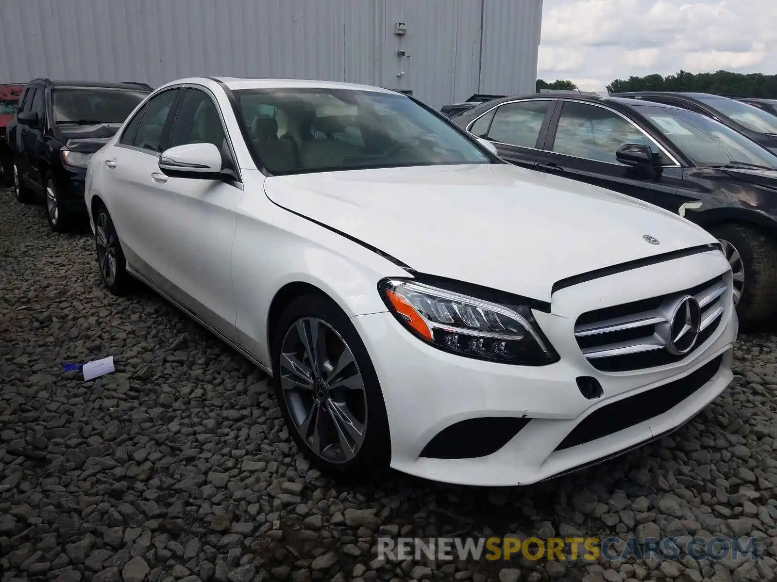 1 Photograph of a damaged car 55SWF8DB9KU304725 MERCEDES-BENZ C-CLASS 2019