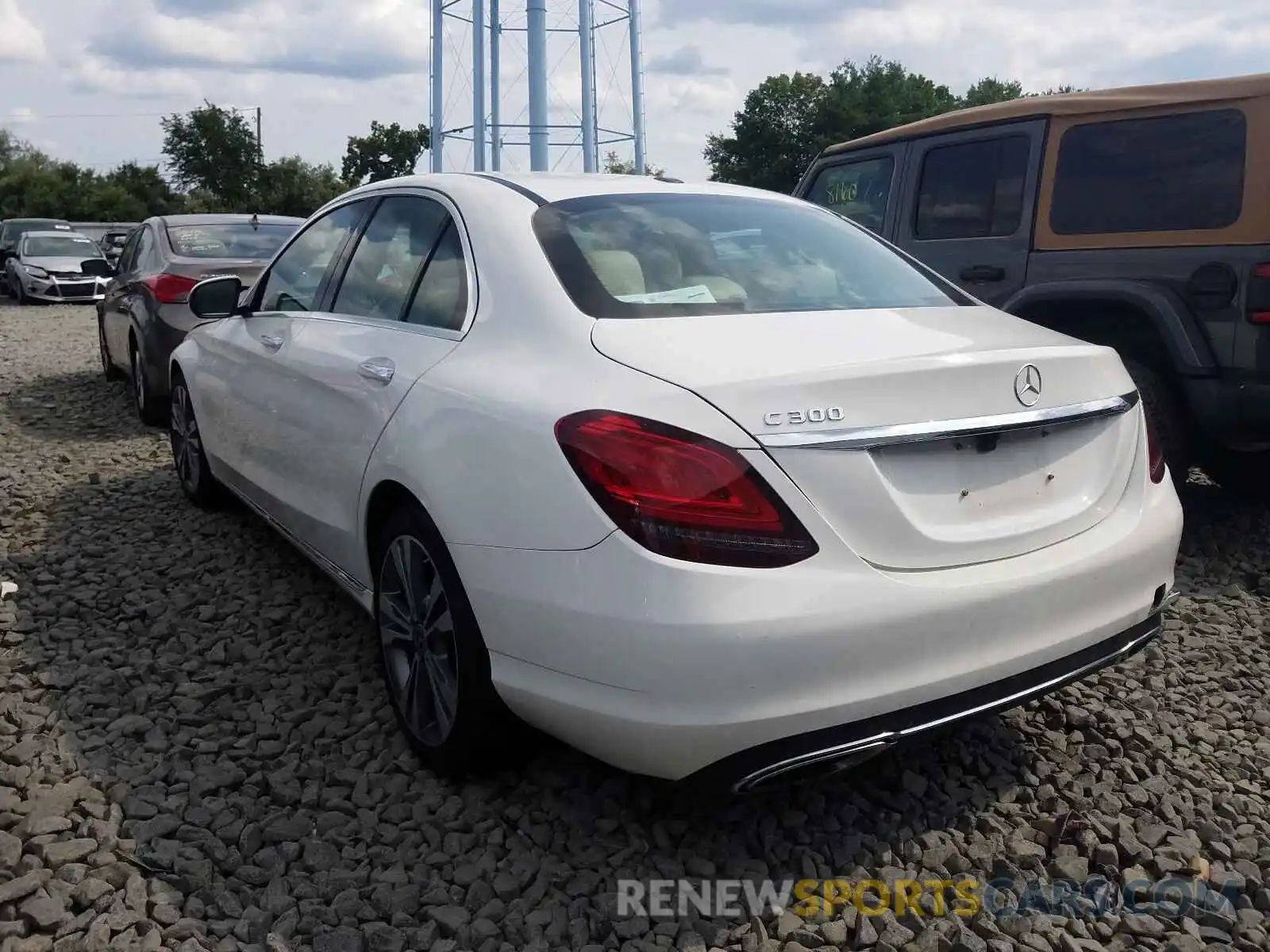 3 Photograph of a damaged car 55SWF8DB9KU304725 MERCEDES-BENZ C-CLASS 2019