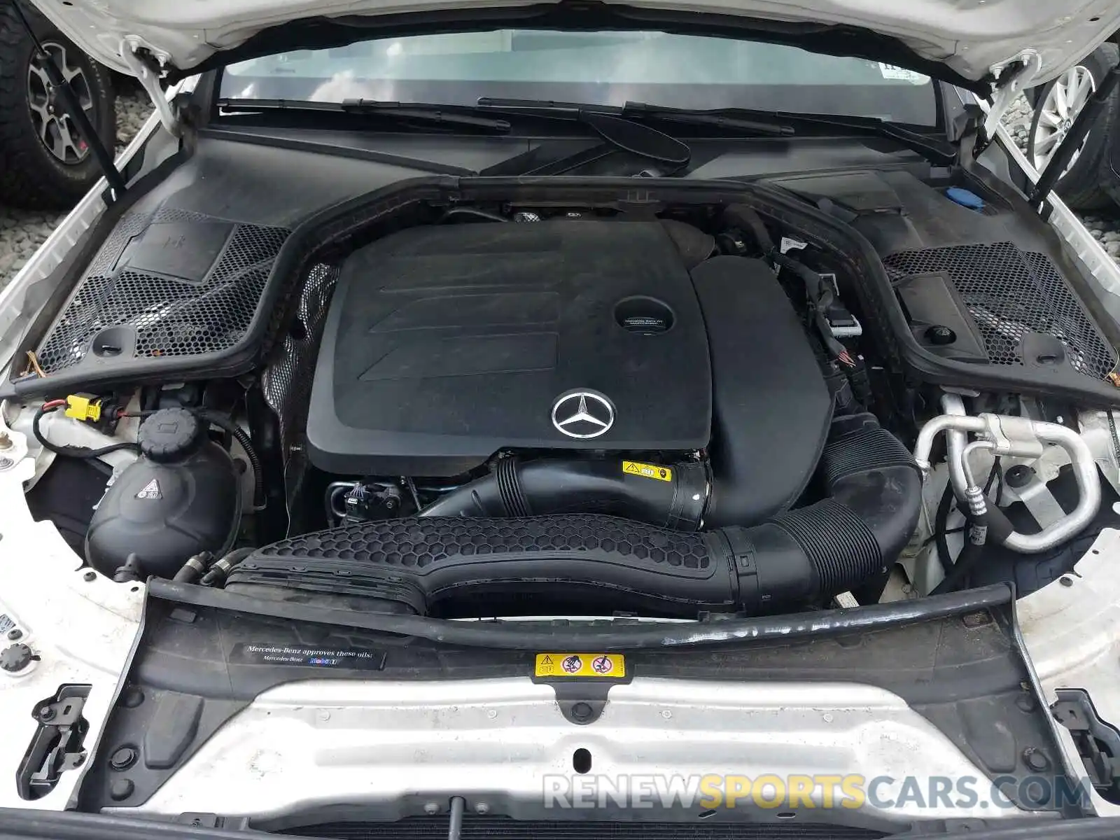 7 Photograph of a damaged car 55SWF8DB9KU304725 MERCEDES-BENZ C-CLASS 2019