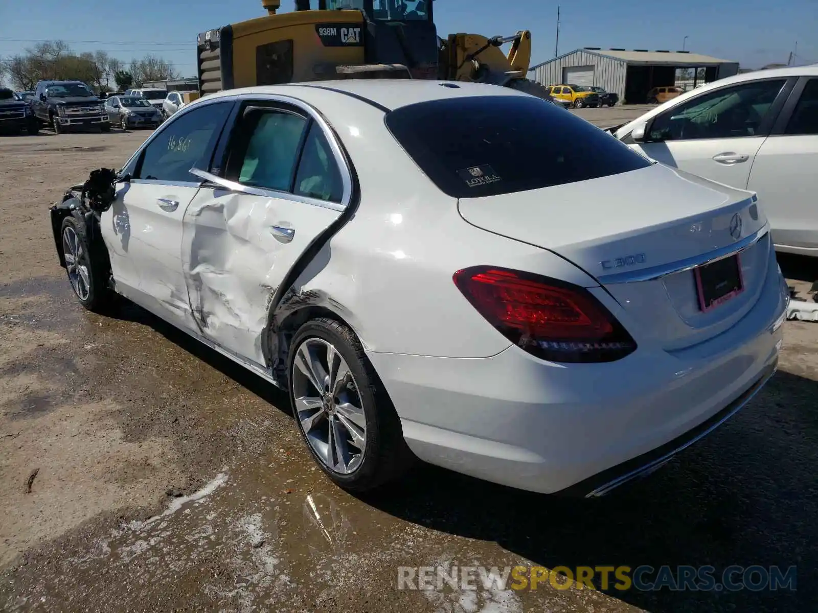 3 Photograph of a damaged car 55SWF8DB9KU305003 MERCEDES-BENZ C CLASS 2019