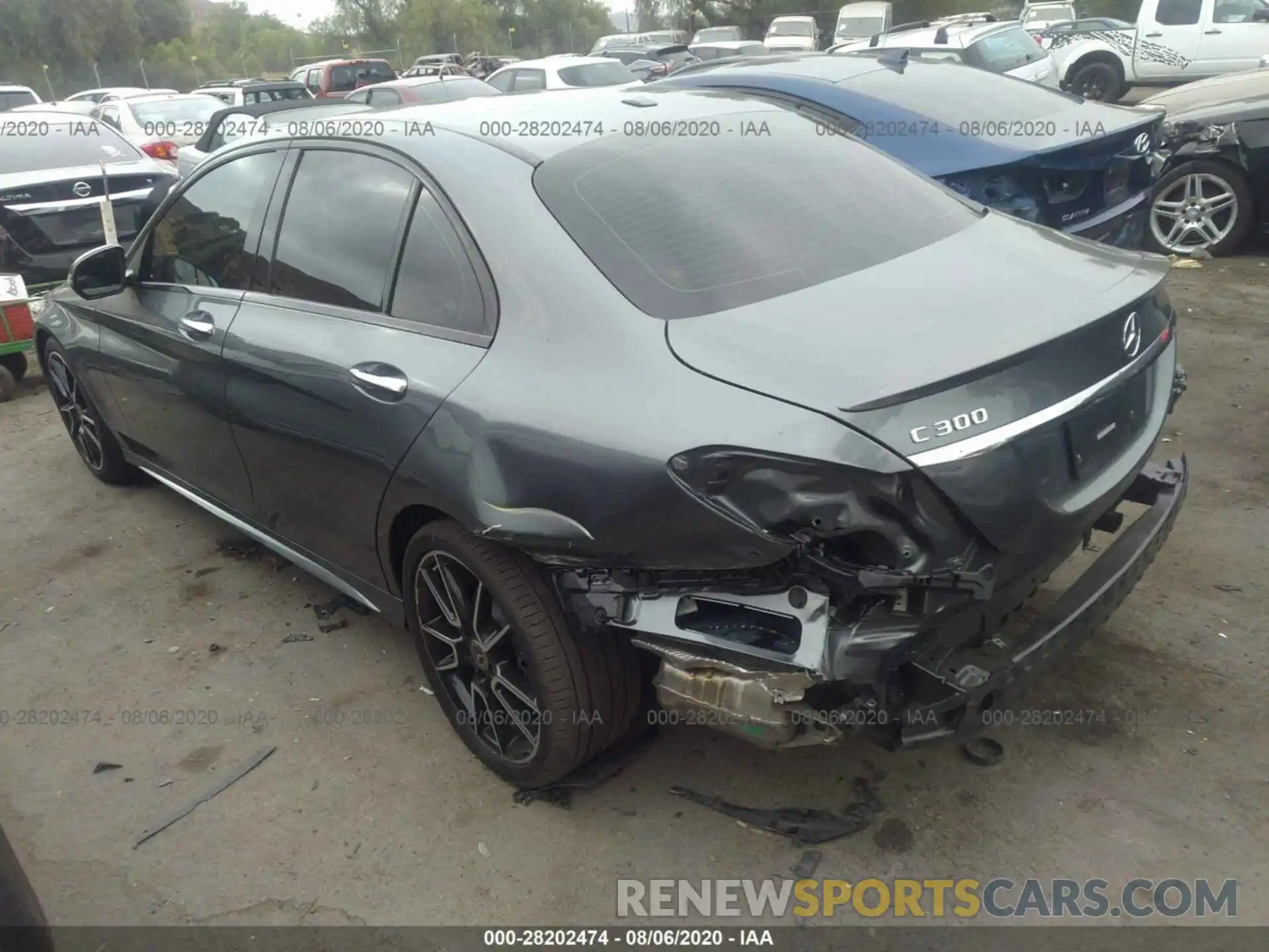 3 Photograph of a damaged car 55SWF8DB9KU305521 MERCEDES-BENZ C-CLASS 2019