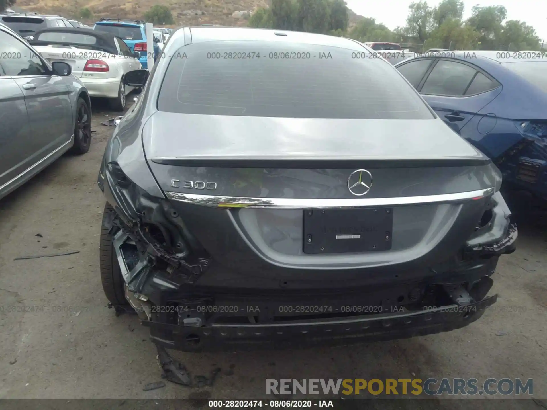 6 Photograph of a damaged car 55SWF8DB9KU305521 MERCEDES-BENZ C-CLASS 2019