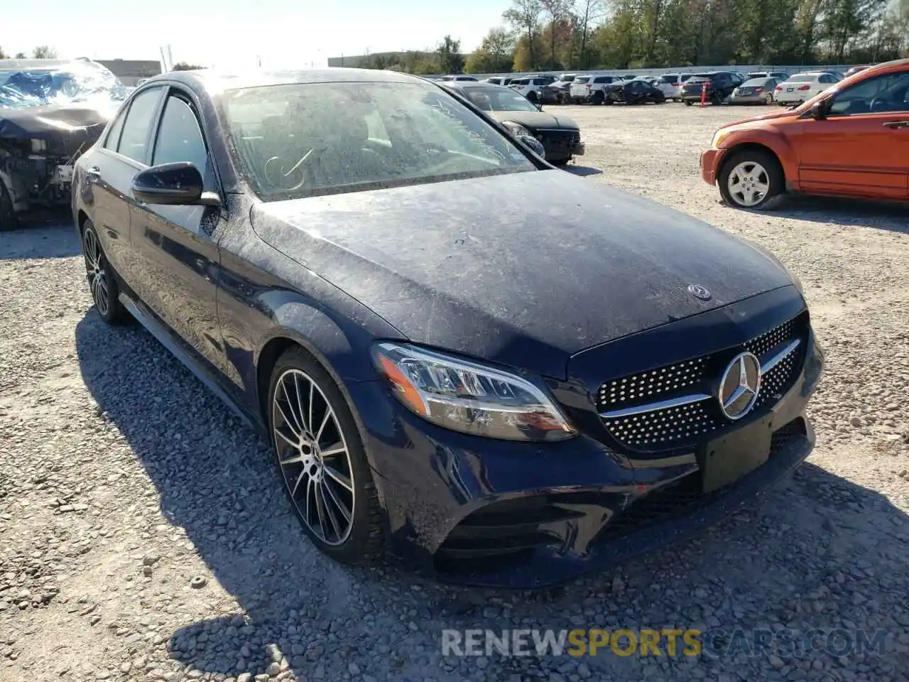 1 Photograph of a damaged car 55SWF8DB9KU307530 MERCEDES-BENZ C-CLASS 2019