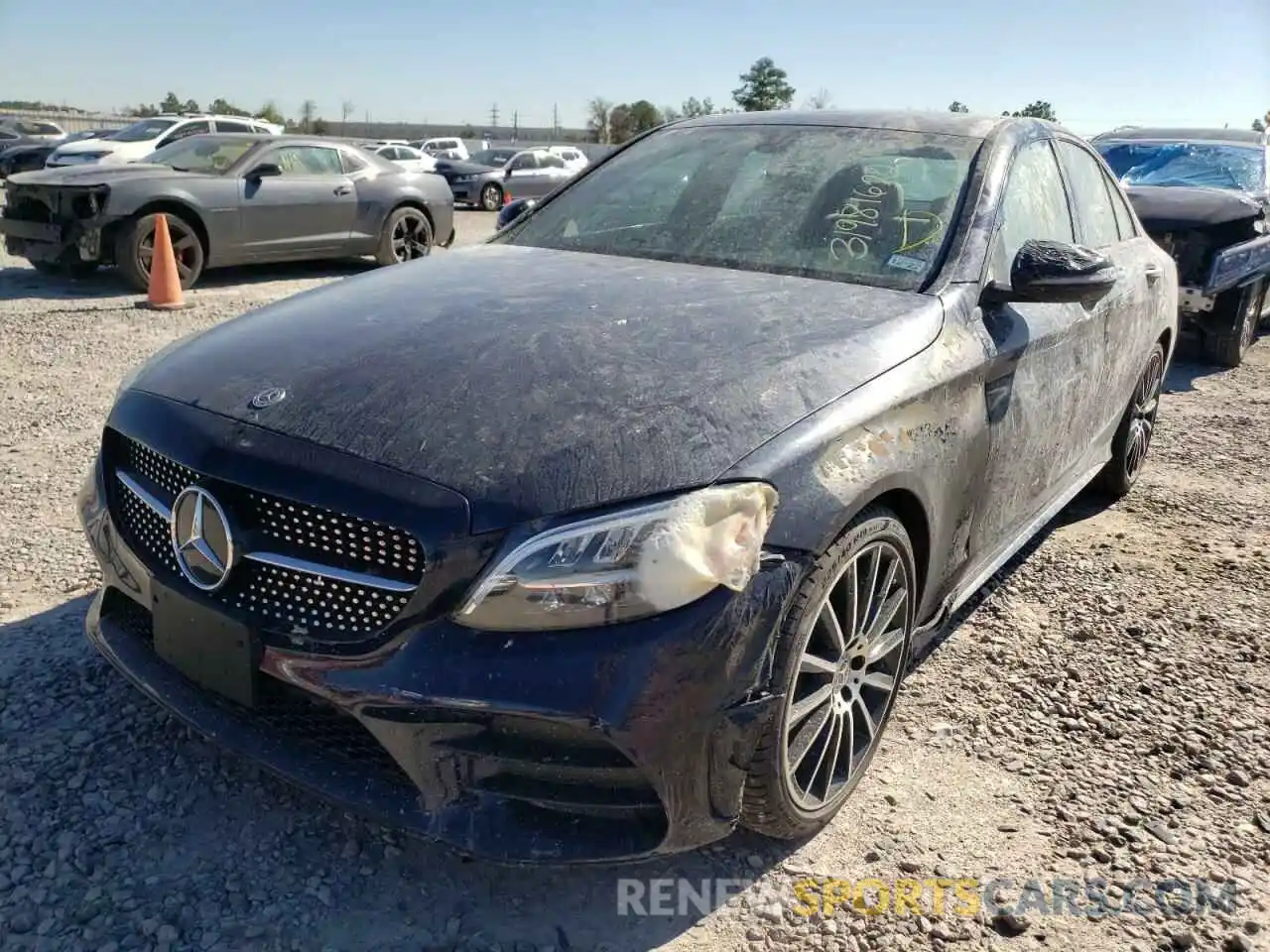 2 Photograph of a damaged car 55SWF8DB9KU307530 MERCEDES-BENZ C-CLASS 2019