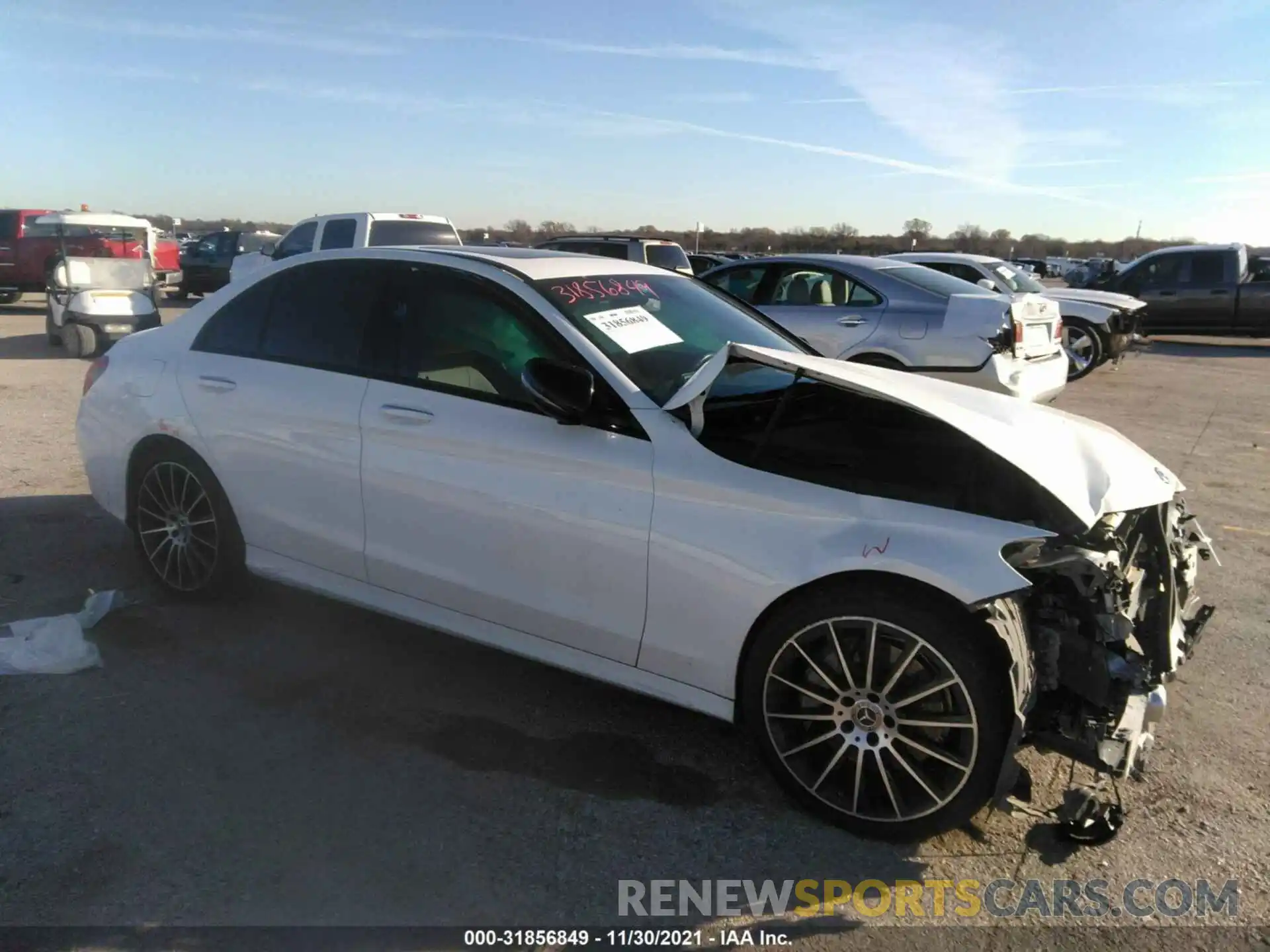 1 Photograph of a damaged car 55SWF8DB9KU307642 MERCEDES-BENZ C-CLASS 2019