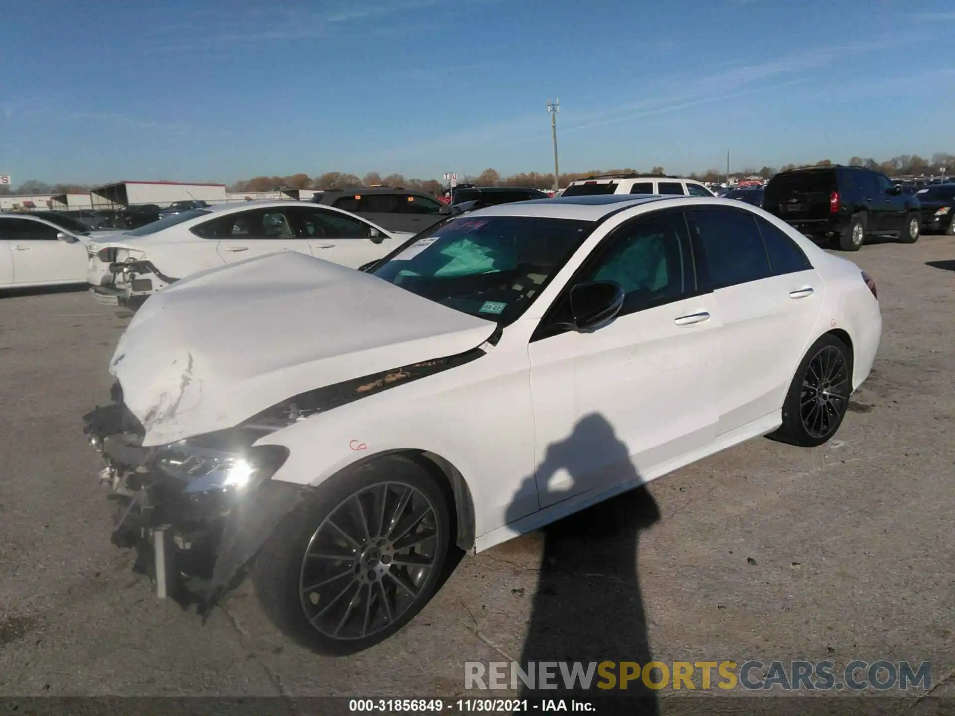 2 Photograph of a damaged car 55SWF8DB9KU307642 MERCEDES-BENZ C-CLASS 2019