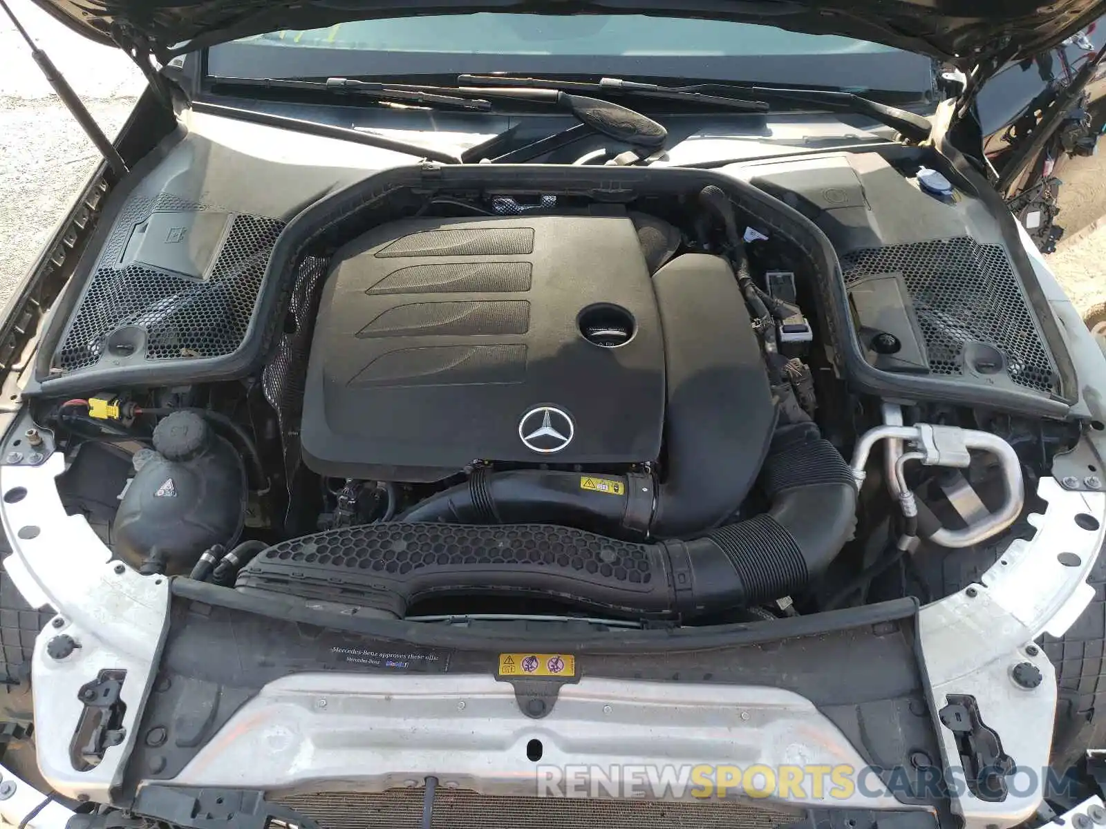 7 Photograph of a damaged car 55SWF8DB9KU309231 MERCEDES-BENZ C-CLASS 2019