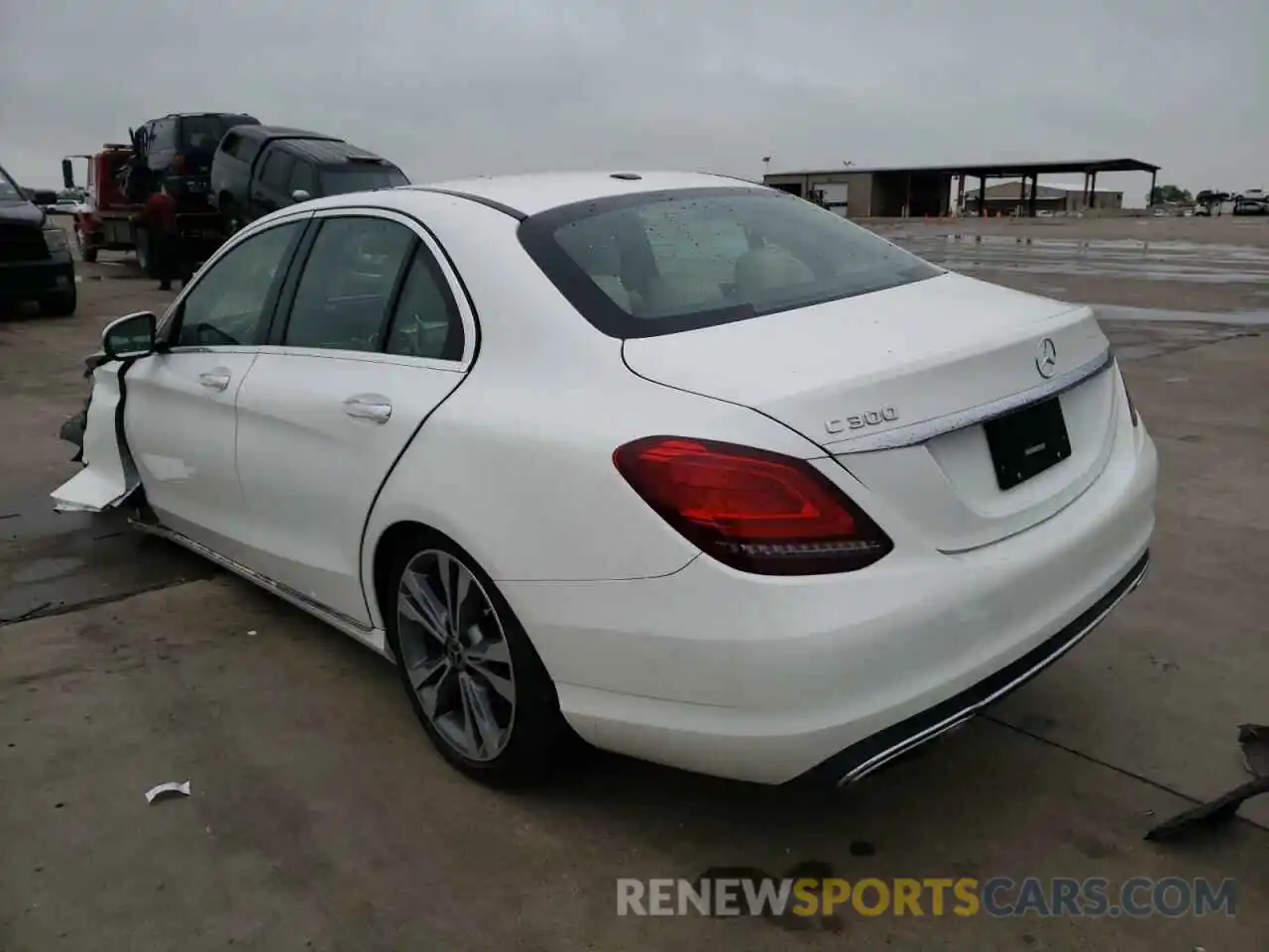 3 Photograph of a damaged car 55SWF8DB9KU310959 MERCEDES-BENZ C CLASS 2019