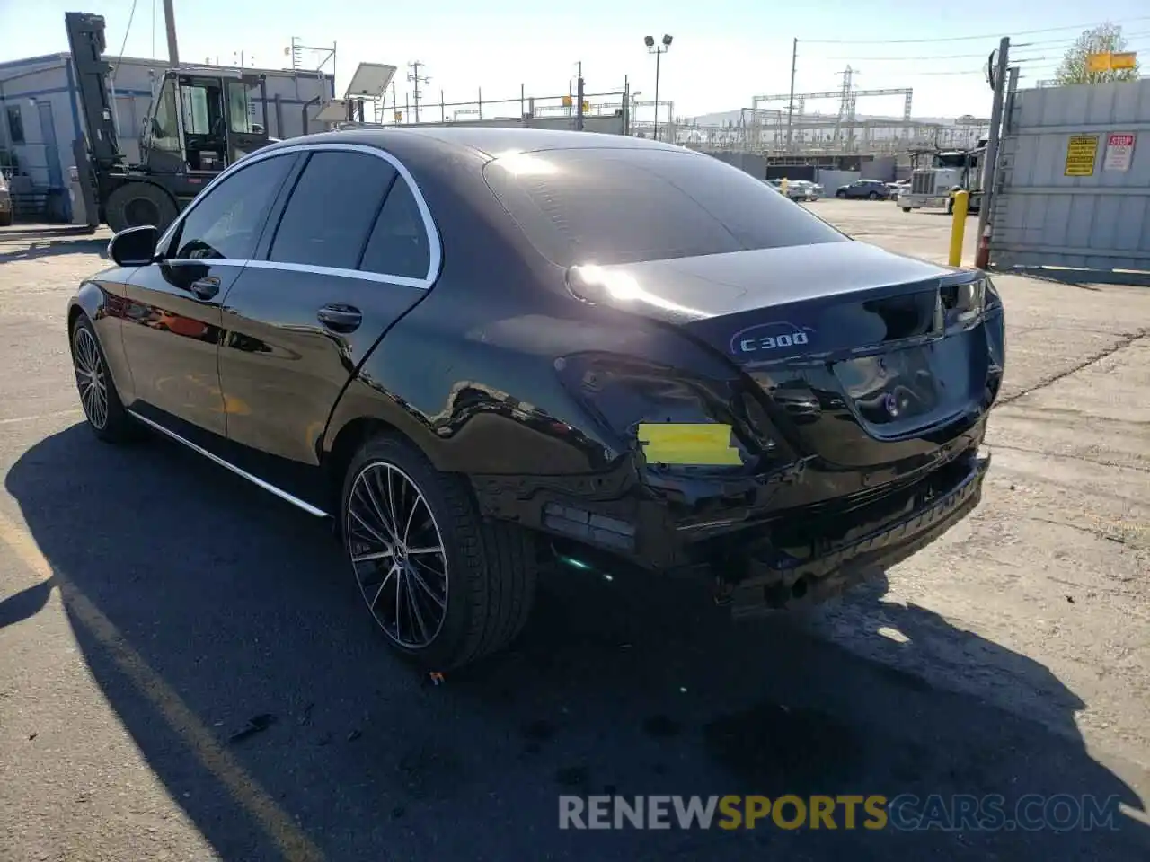 3 Photograph of a damaged car 55SWF8DB9KU311464 MERCEDES-BENZ C-CLASS 2019