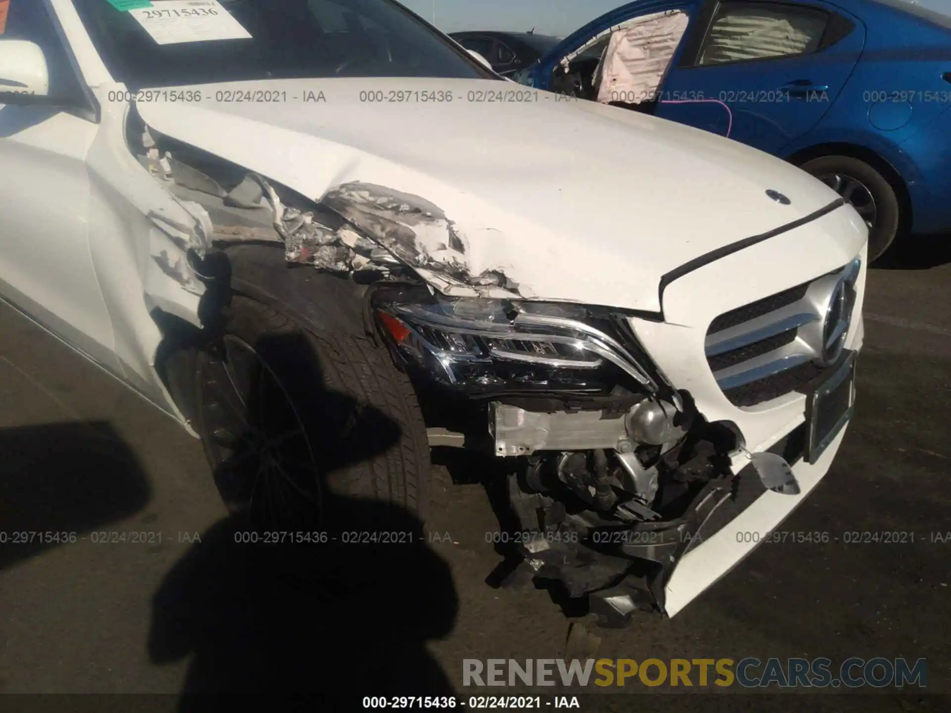 6 Photograph of a damaged car 55SWF8DB9KU311870 MERCEDES-BENZ C-CLASS 2019