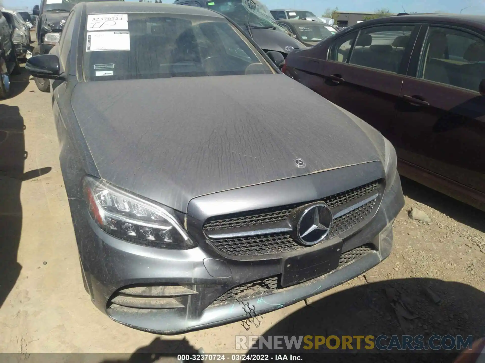 6 Photograph of a damaged car 55SWF8DB9KU314977 MERCEDES-BENZ C-CLASS 2019