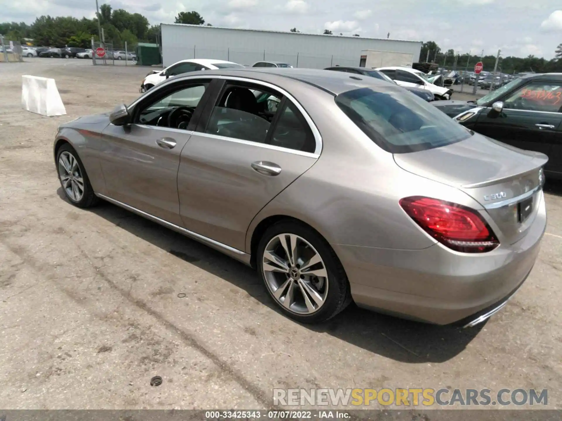 3 Photograph of a damaged car 55SWF8DB9KU315269 MERCEDES-BENZ C-CLASS 2019