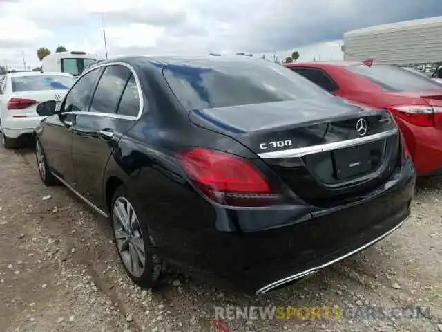 3 Photograph of a damaged car 55SWF8DB9KU317197 MERCEDES-BENZ C CLASS 2019