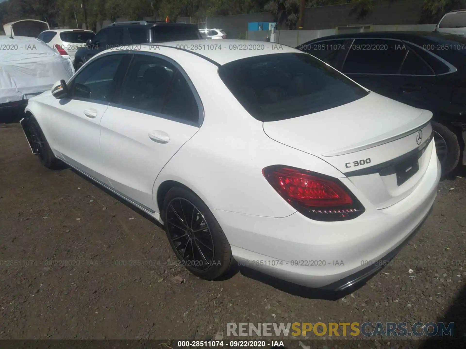 3 Photograph of a damaged car 55SWF8DB9KU318401 MERCEDES-BENZ C-CLASS 2019