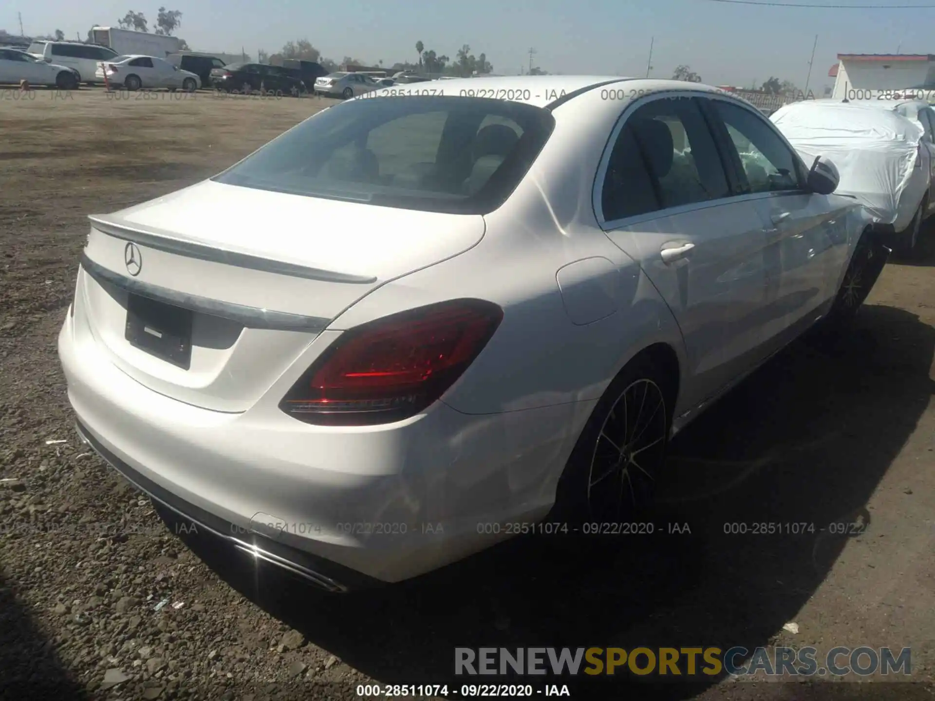 4 Photograph of a damaged car 55SWF8DB9KU318401 MERCEDES-BENZ C-CLASS 2019