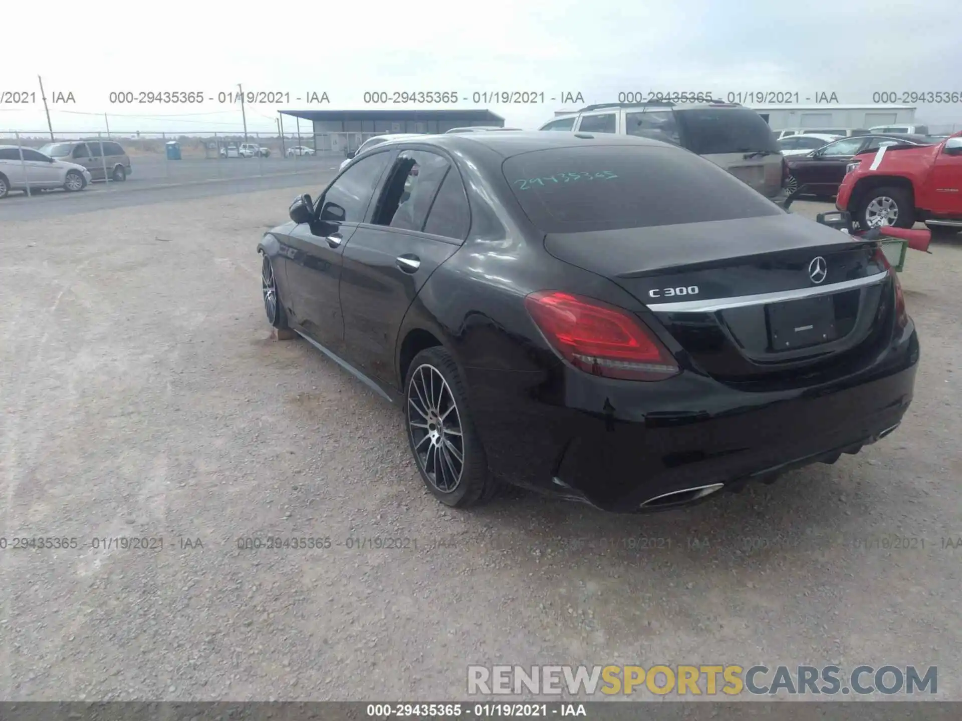 3 Photograph of a damaged car 55SWF8DB9KU319662 MERCEDES-BENZ C-CLASS 2019