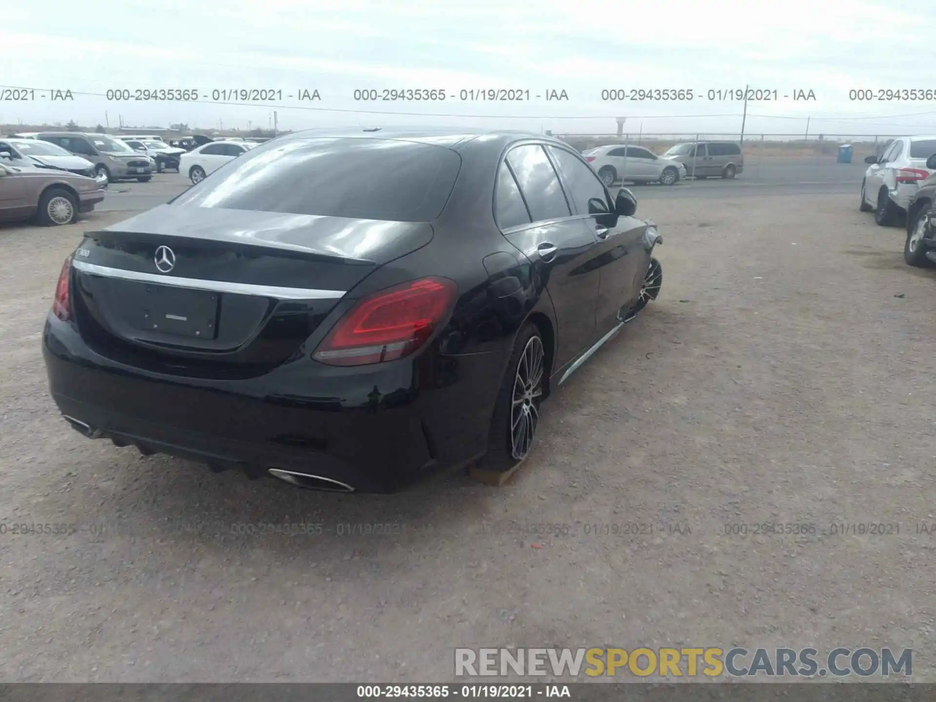 4 Photograph of a damaged car 55SWF8DB9KU319662 MERCEDES-BENZ C-CLASS 2019