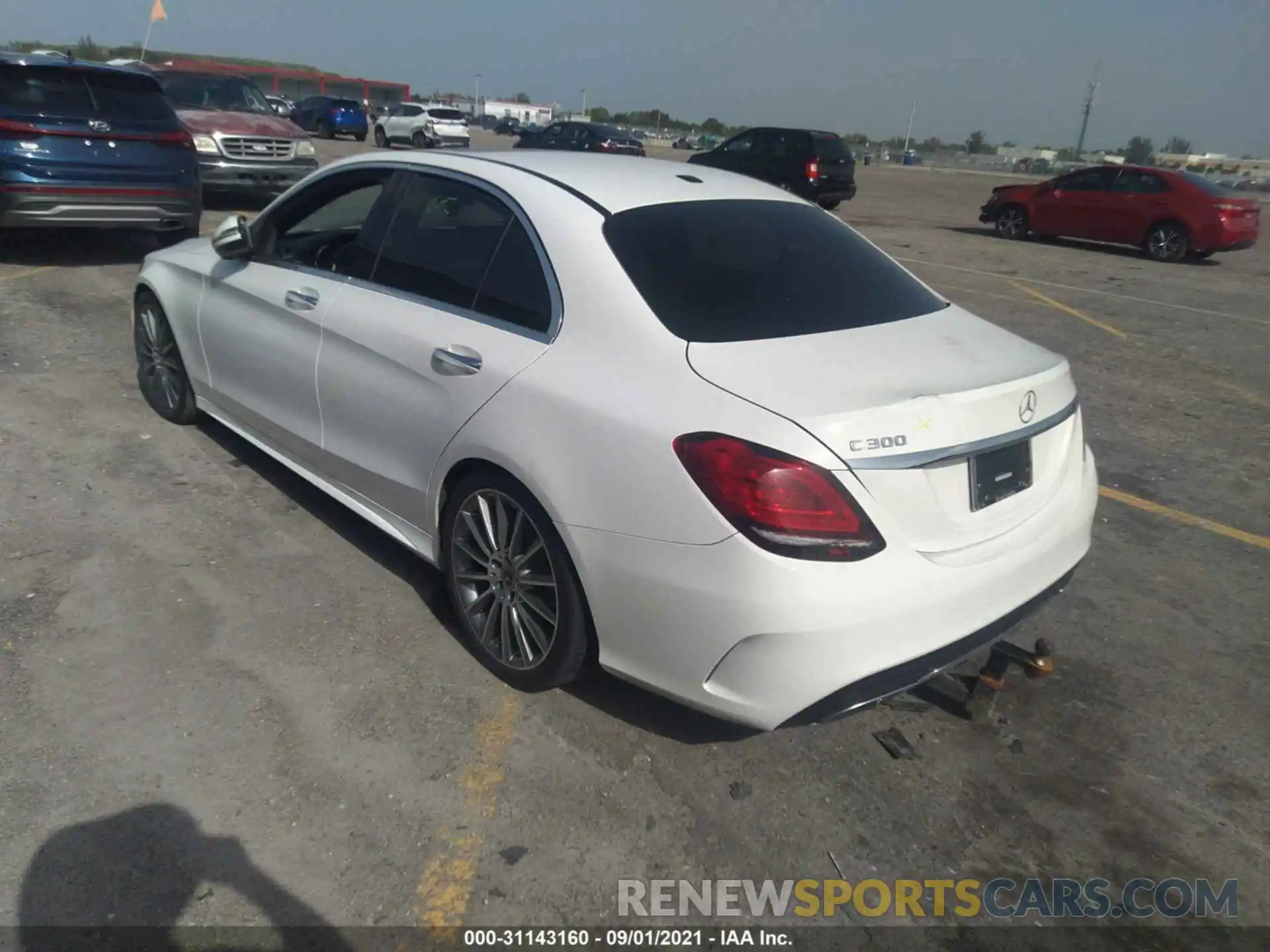 3 Photograph of a damaged car 55SWF8DB9KU321380 MERCEDES-BENZ C-CLASS 2019