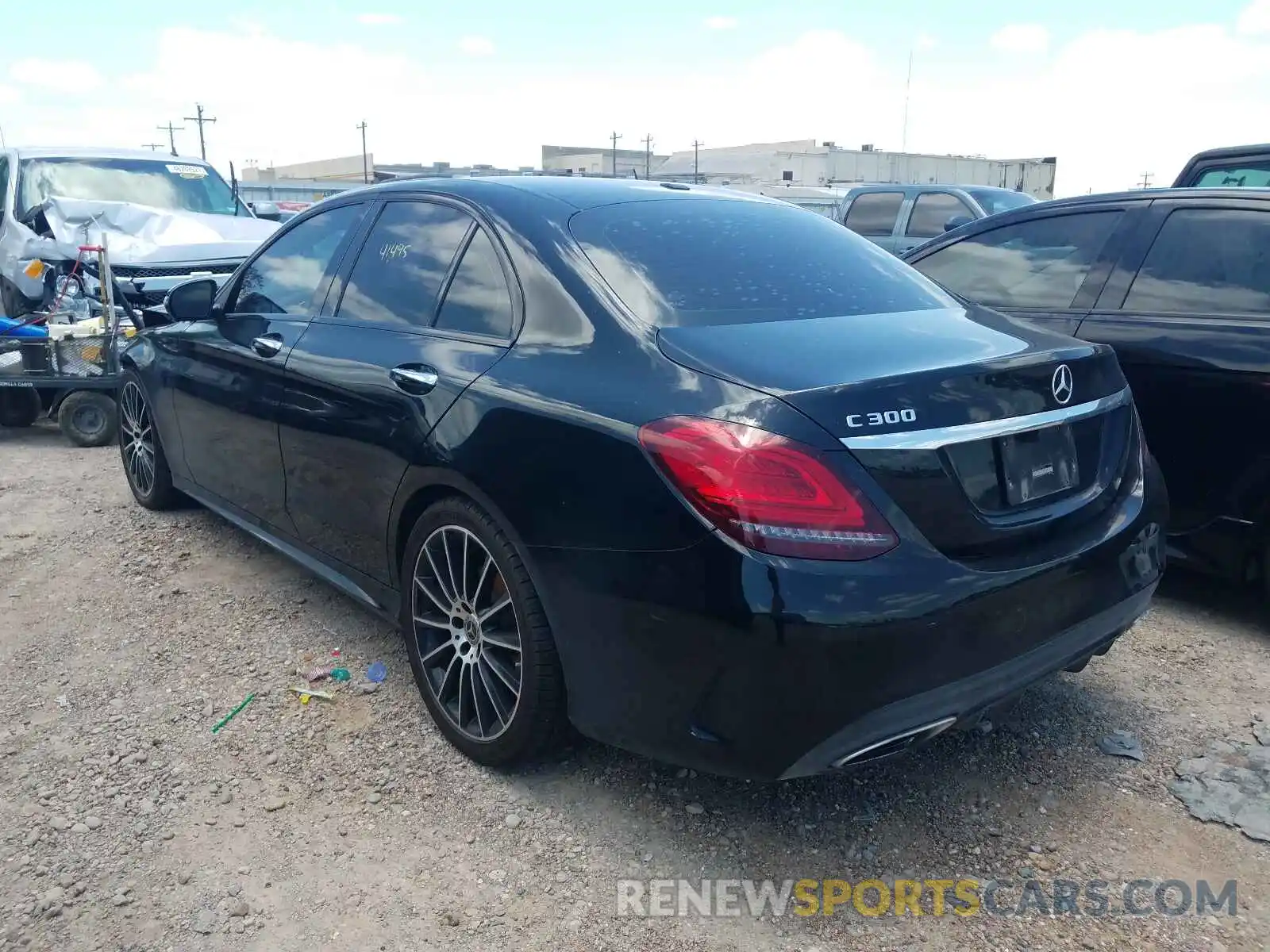 3 Photograph of a damaged car 55SWF8DBXKU283612 MERCEDES-BENZ C CLASS 2019