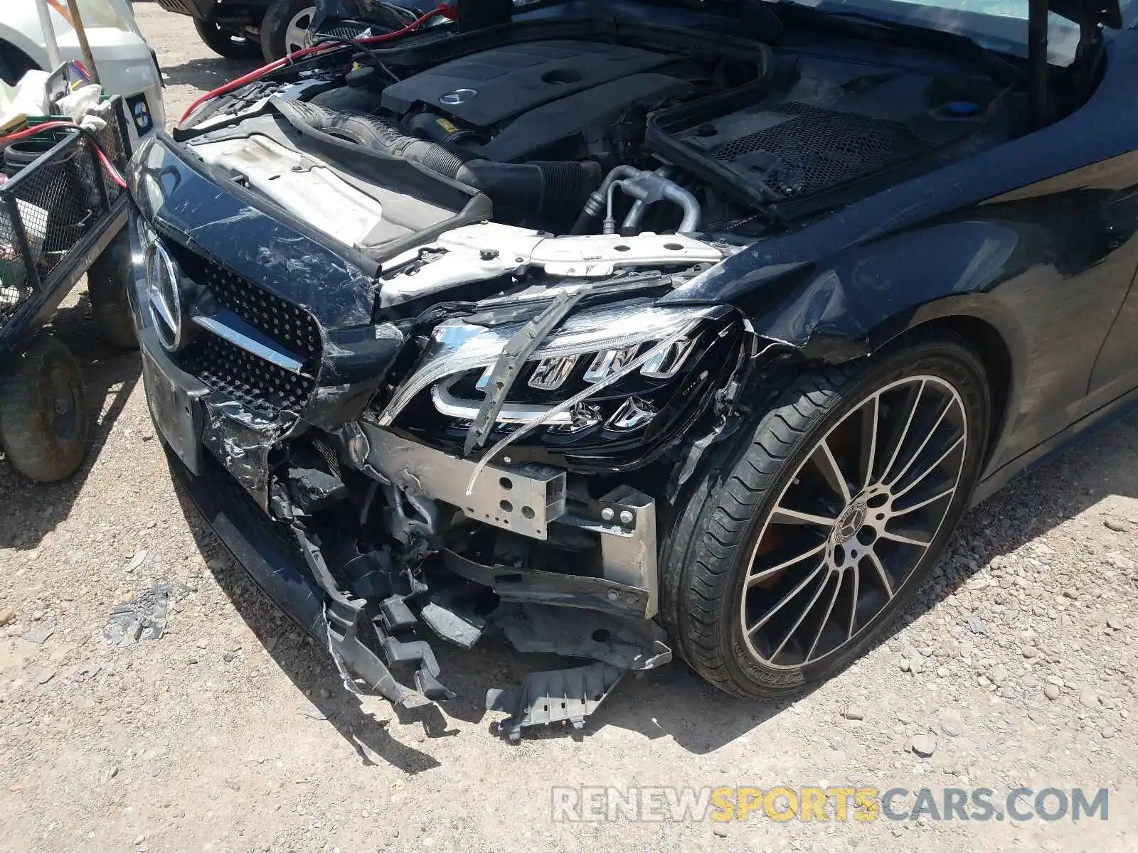 9 Photograph of a damaged car 55SWF8DBXKU283612 MERCEDES-BENZ C CLASS 2019