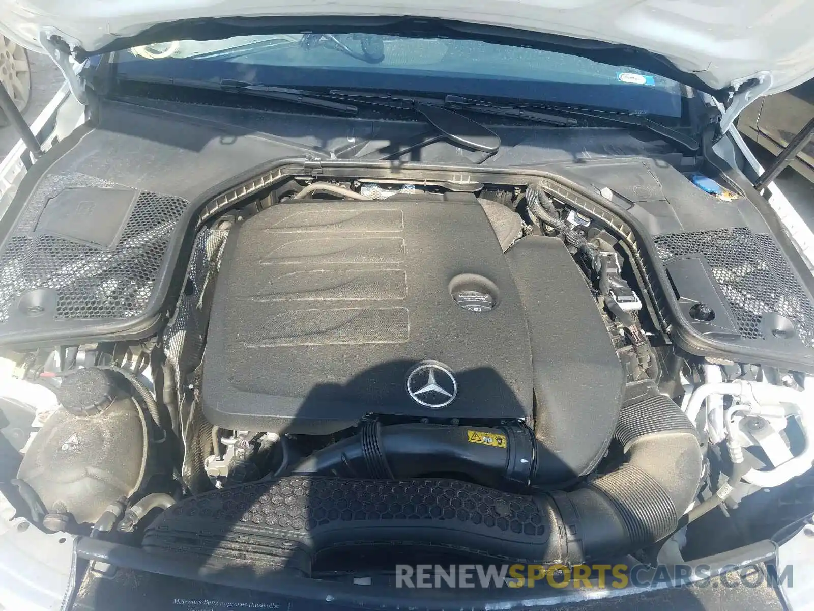 7 Photograph of a damaged car 55SWF8DBXKU284419 MERCEDES-BENZ C CLASS 2019