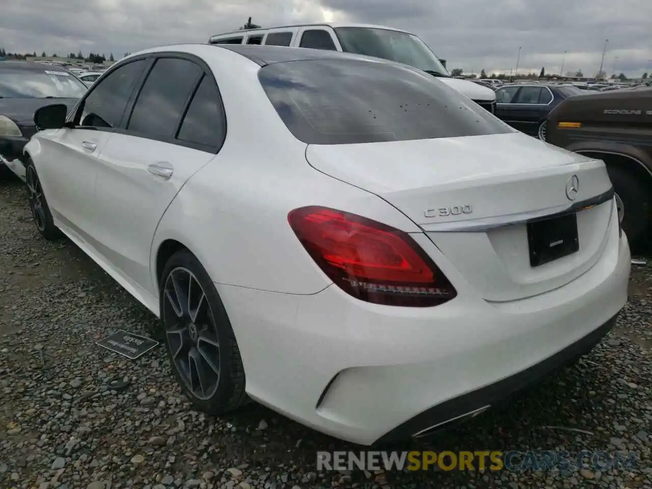 3 Photograph of a damaged car 55SWF8DBXKU285005 MERCEDES-BENZ C-CLASS 2019