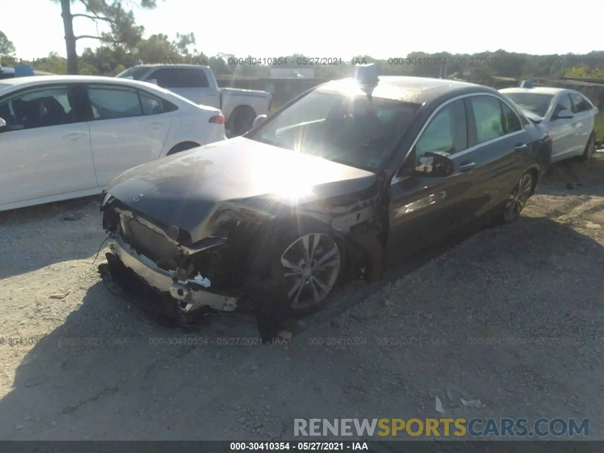 2 Photograph of a damaged car 55SWF8DBXKU290186 MERCEDES-BENZ C-CLASS 2019