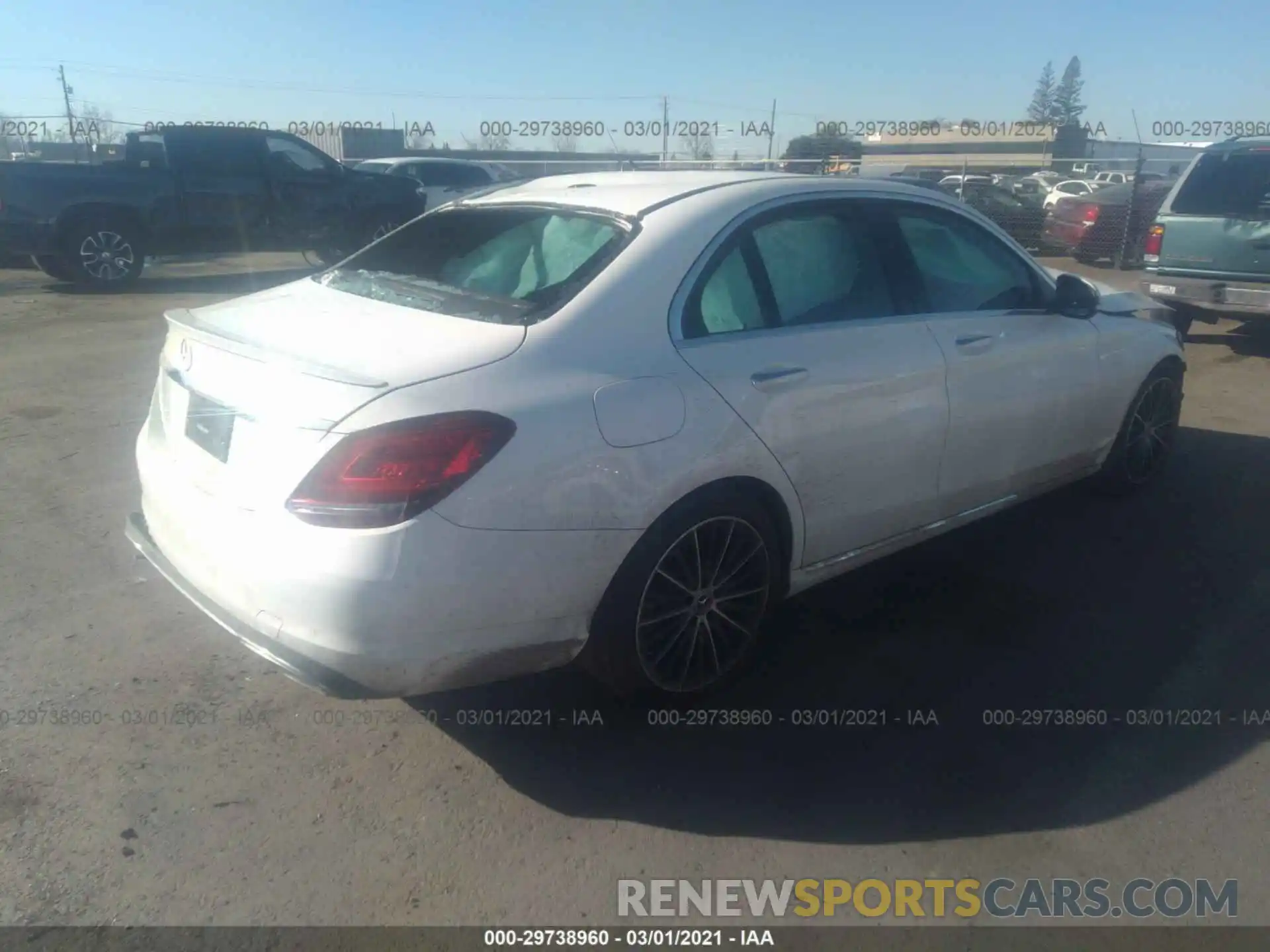 4 Photograph of a damaged car 55SWF8DBXKU292486 MERCEDES-BENZ C-CLASS 2019