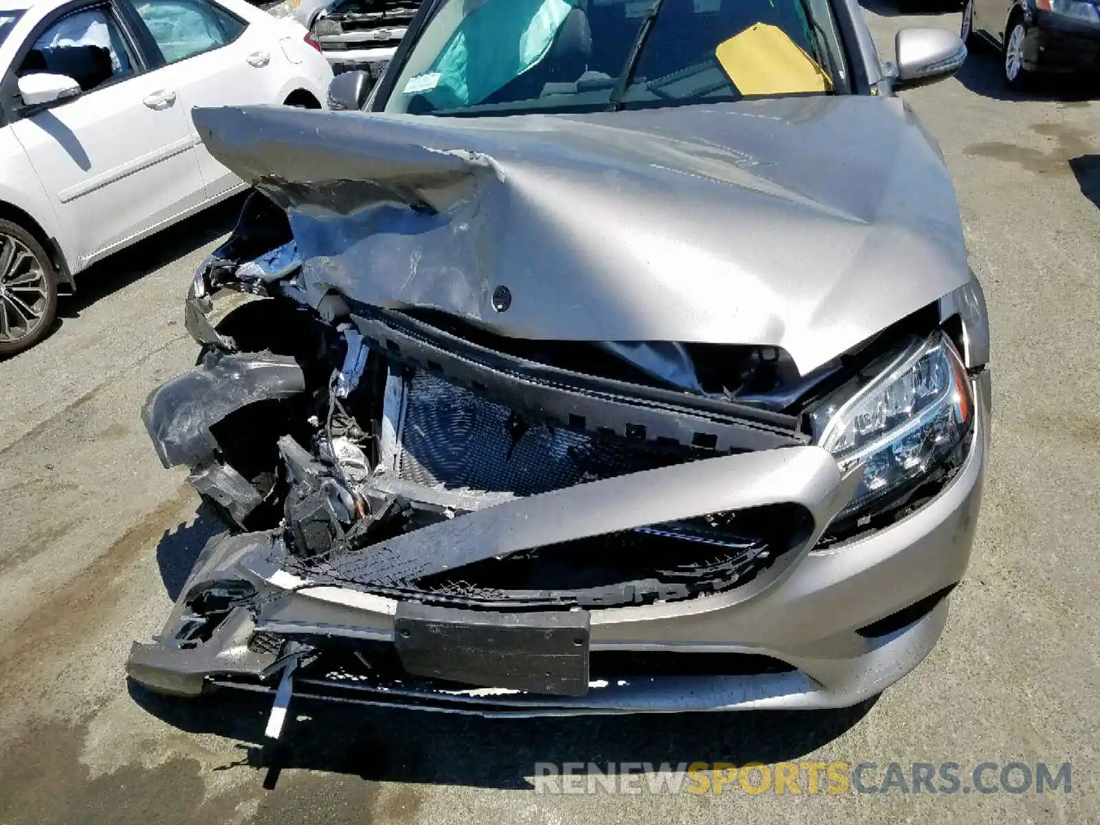 7 Photograph of a damaged car 55SWF8DBXKU292553 MERCEDES-BENZ C CLASS 2019