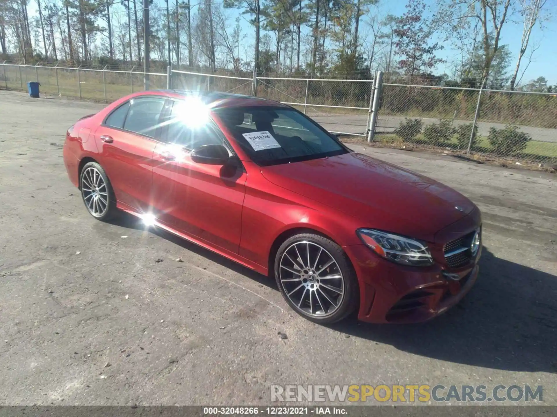 1 Photograph of a damaged car 55SWF8DBXKU293458 MERCEDES-BENZ C-CLASS 2019