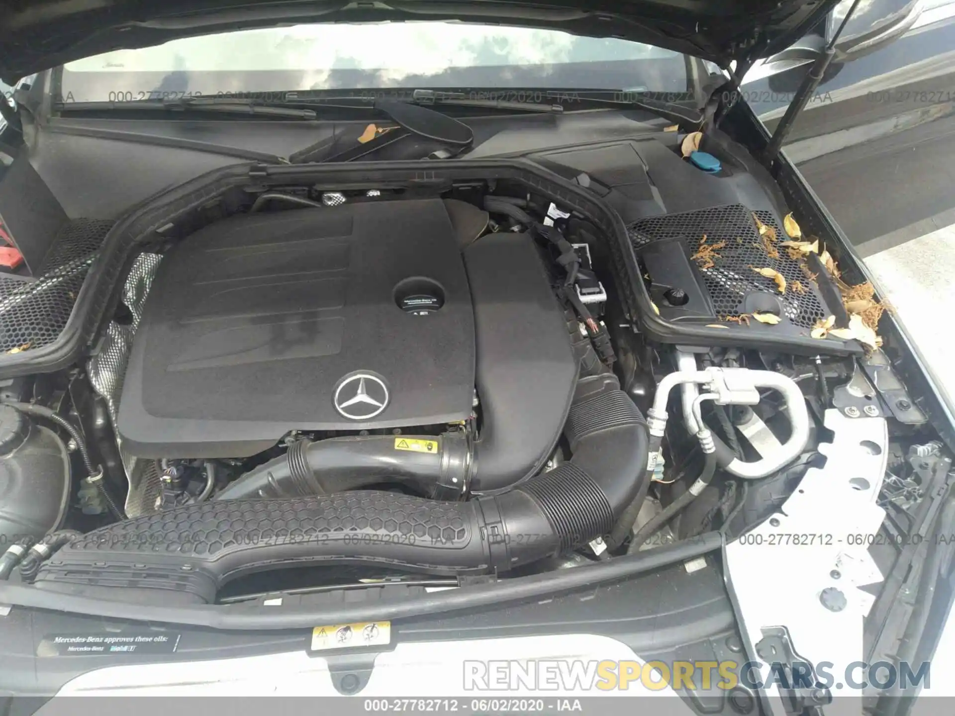 10 Photograph of a damaged car 55SWF8DBXKU293959 MERCEDES-BENZ C-CLASS 2019