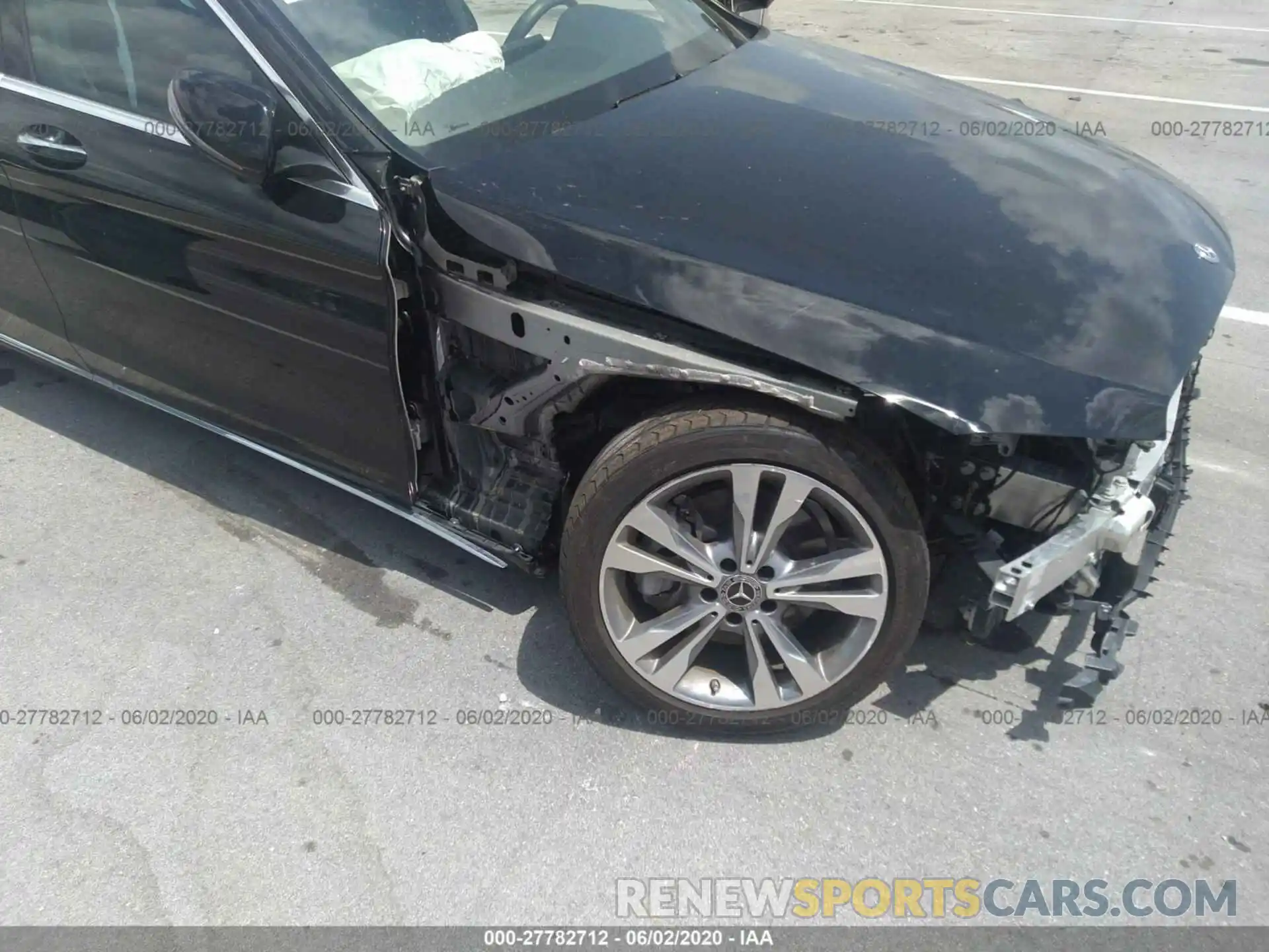 6 Photograph of a damaged car 55SWF8DBXKU293959 MERCEDES-BENZ C-CLASS 2019