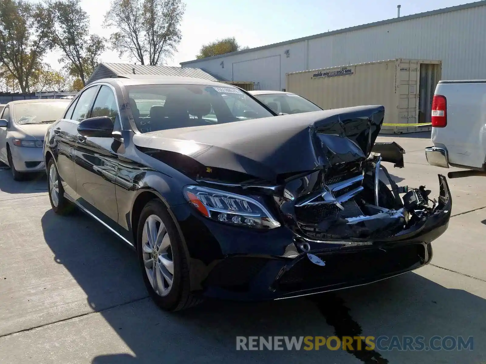 1 Photograph of a damaged car 55SWF8DBXKU294769 MERCEDES-BENZ C CLASS 2019