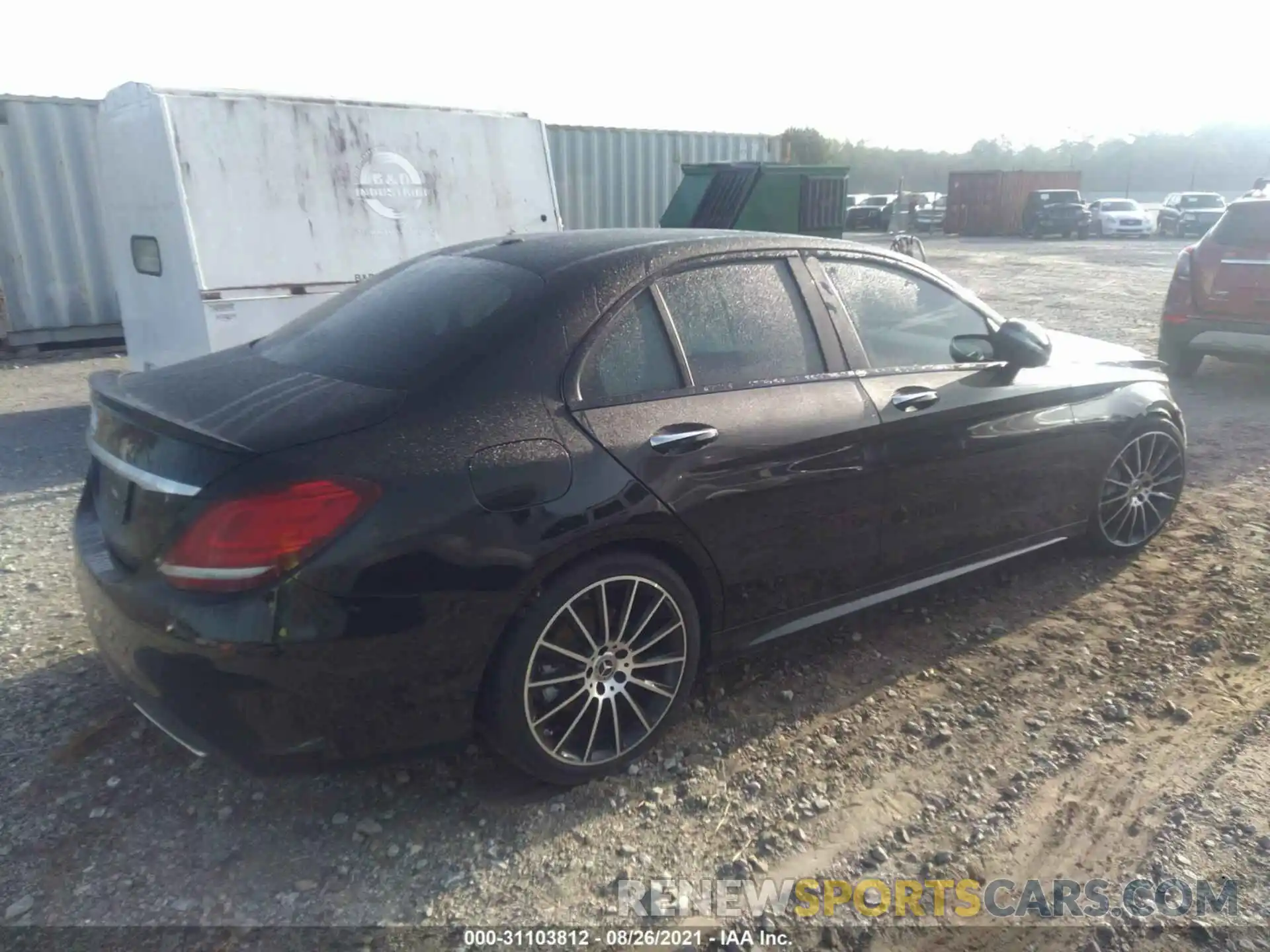 4 Фотография поврежденного автомобиля 55SWF8DBXKU294836 MERCEDES-BENZ C-CLASS 2019