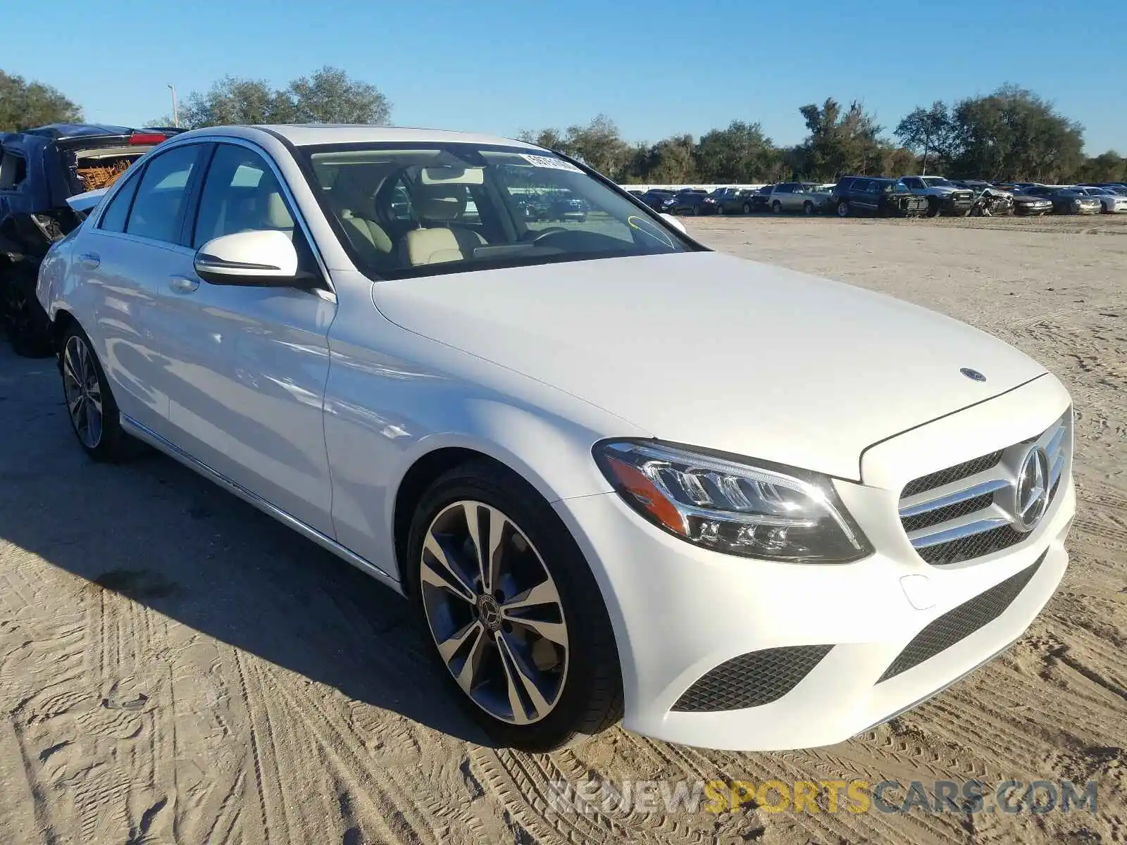 1 Photograph of a damaged car 55SWF8DBXKU303678 MERCEDES-BENZ C CLASS 2019