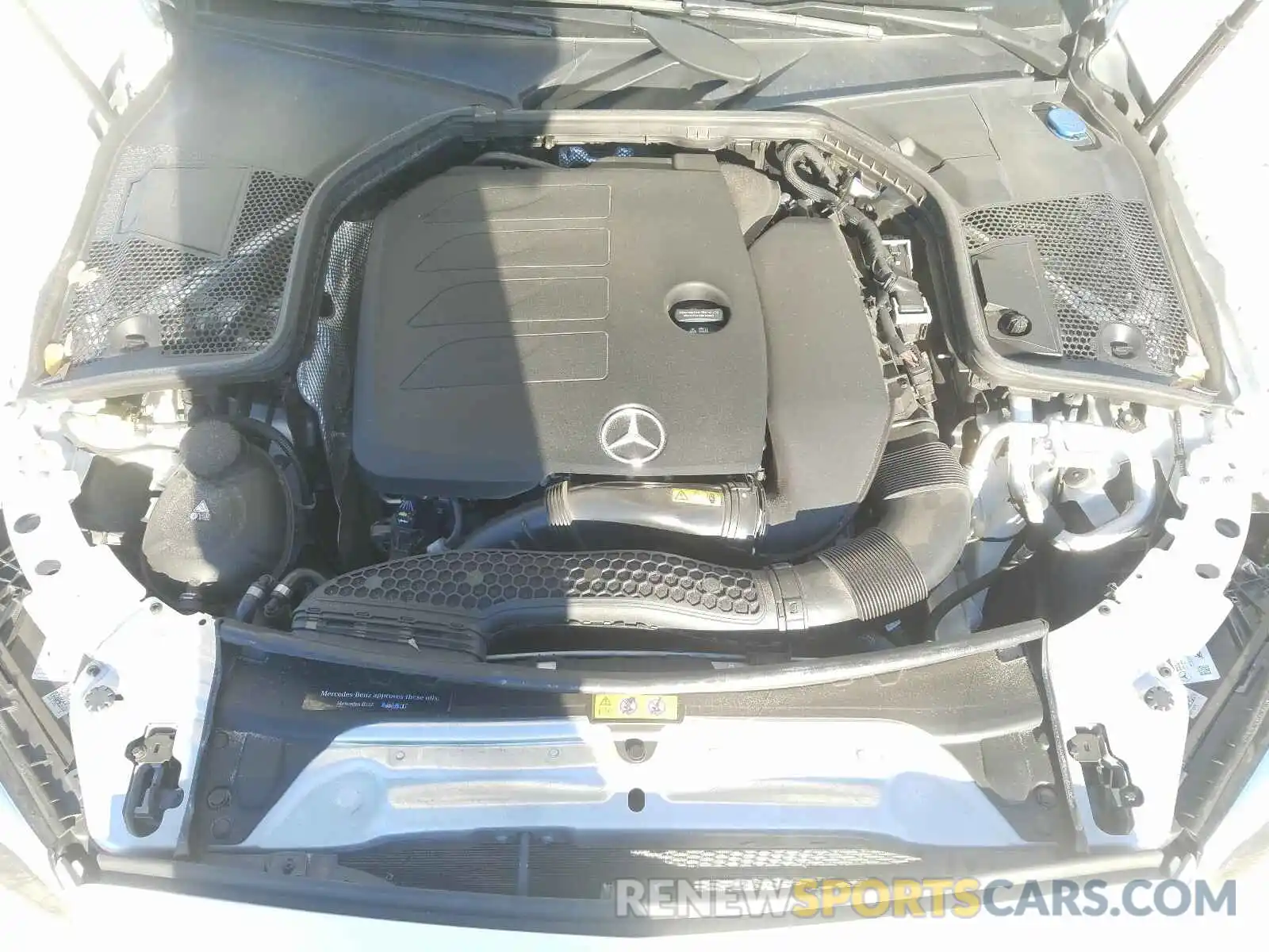 7 Photograph of a damaged car 55SWF8DBXKU303678 MERCEDES-BENZ C CLASS 2019