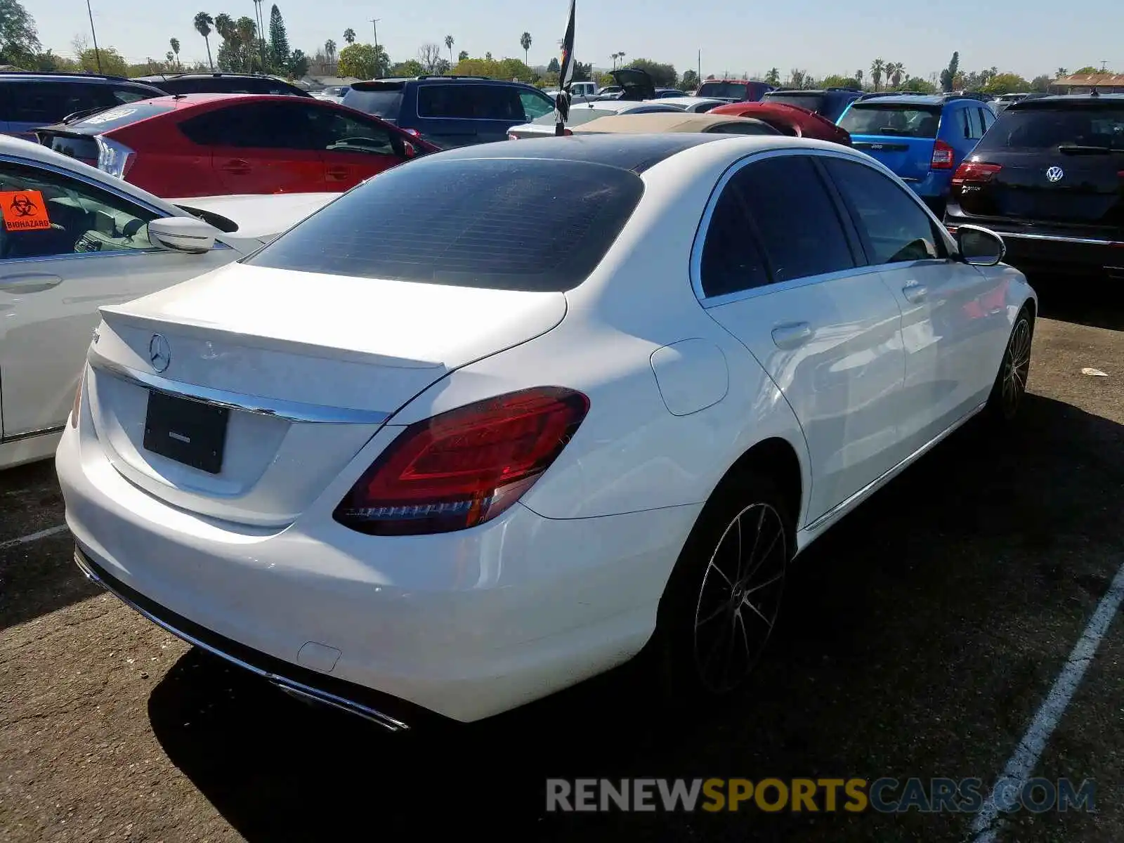 4 Photograph of a damaged car 55SWF8DBXKU303888 MERCEDES-BENZ C CLASS 2019