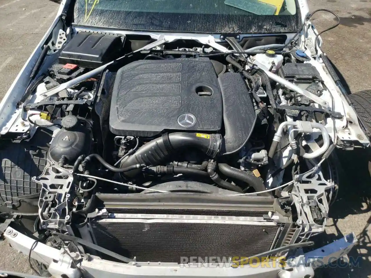 7 Photograph of a damaged car 55SWF8DBXKU304507 MERCEDES-BENZ C-CLASS 2019