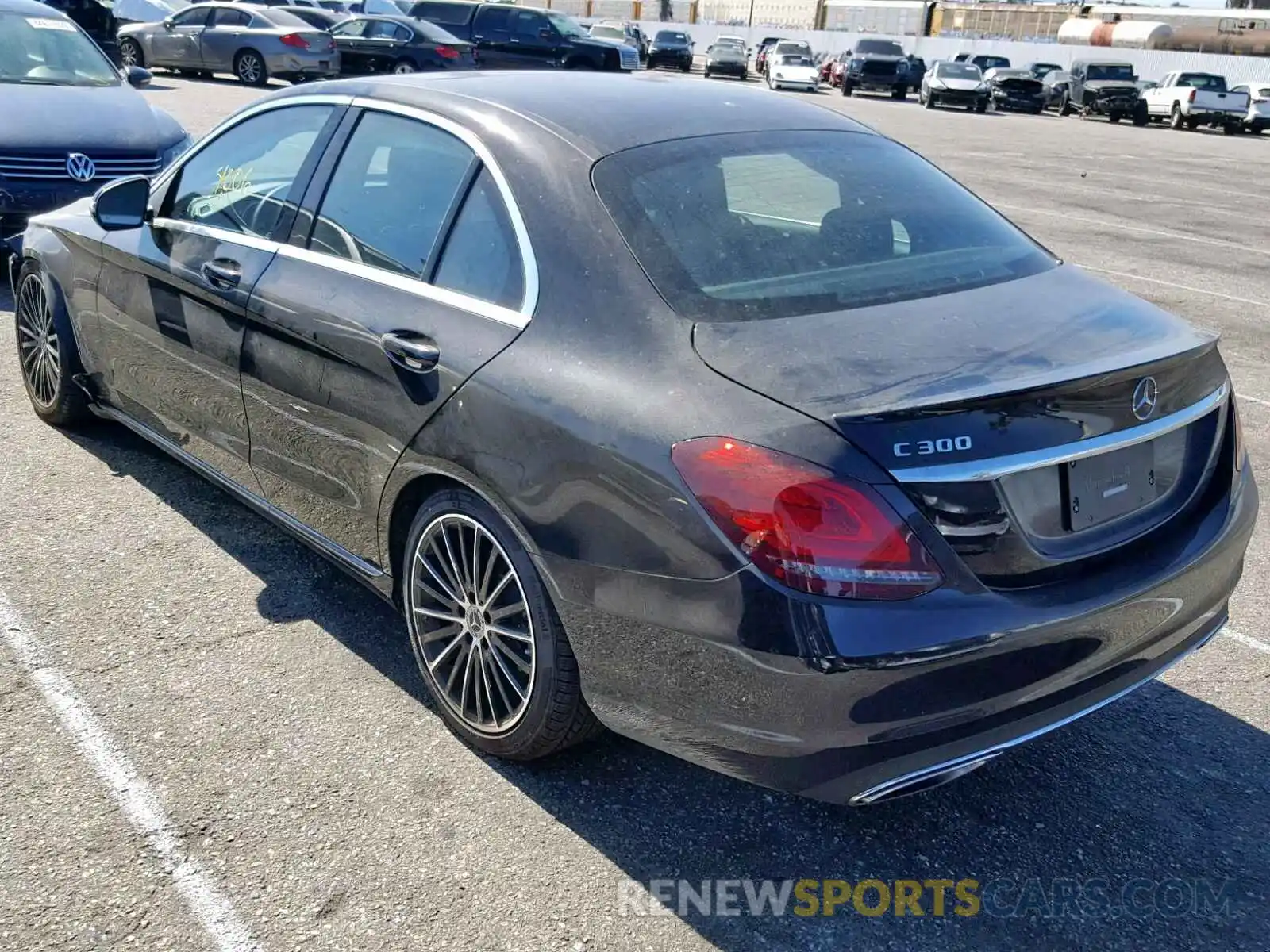 3 Photograph of a damaged car 55SWF8DBXKU305267 MERCEDES-BENZ C CLASS 2019