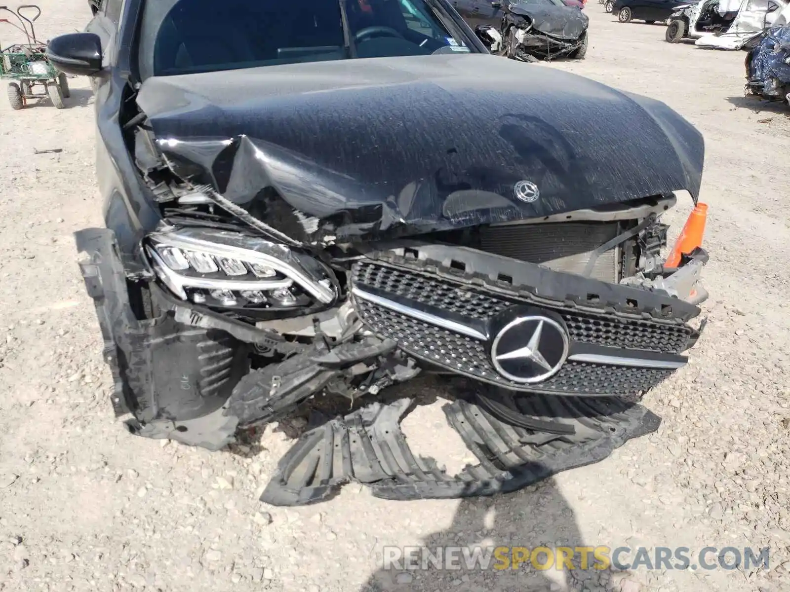 9 Photograph of a damaged car 55SWF8DBXKU309822 MERCEDES-BENZ C-CLASS 2019