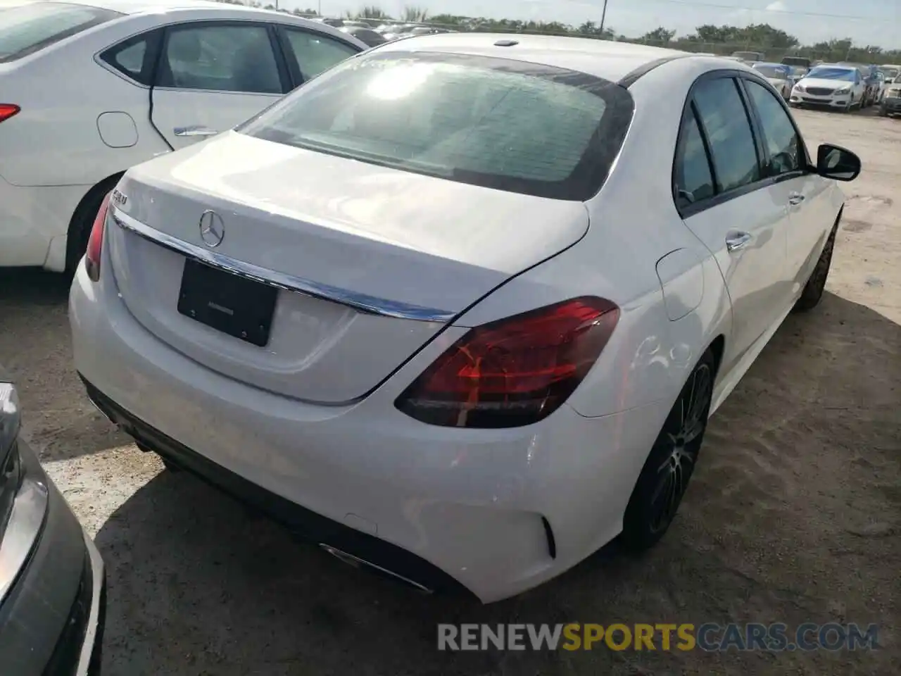 4 Photograph of a damaged car 55SWF8DBXKU309836 MERCEDES-BENZ C-CLASS 2019