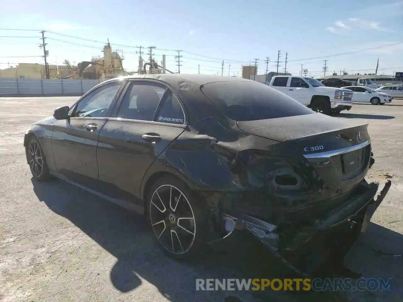 3 Photograph of a damaged car 55SWF8DBXKU310193 MERCEDES-BENZ C-CLASS 2019