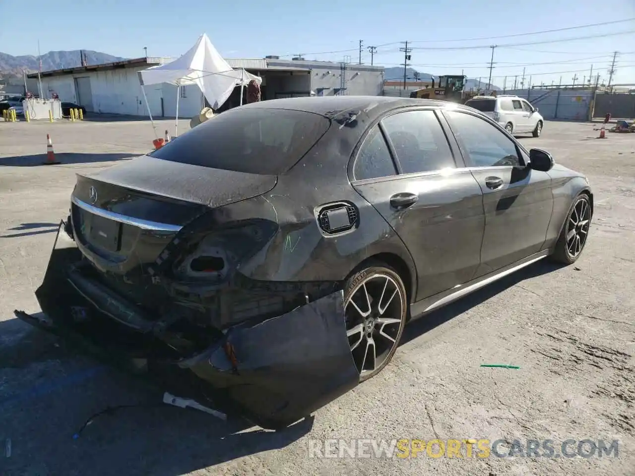 4 Photograph of a damaged car 55SWF8DBXKU310193 MERCEDES-BENZ C-CLASS 2019