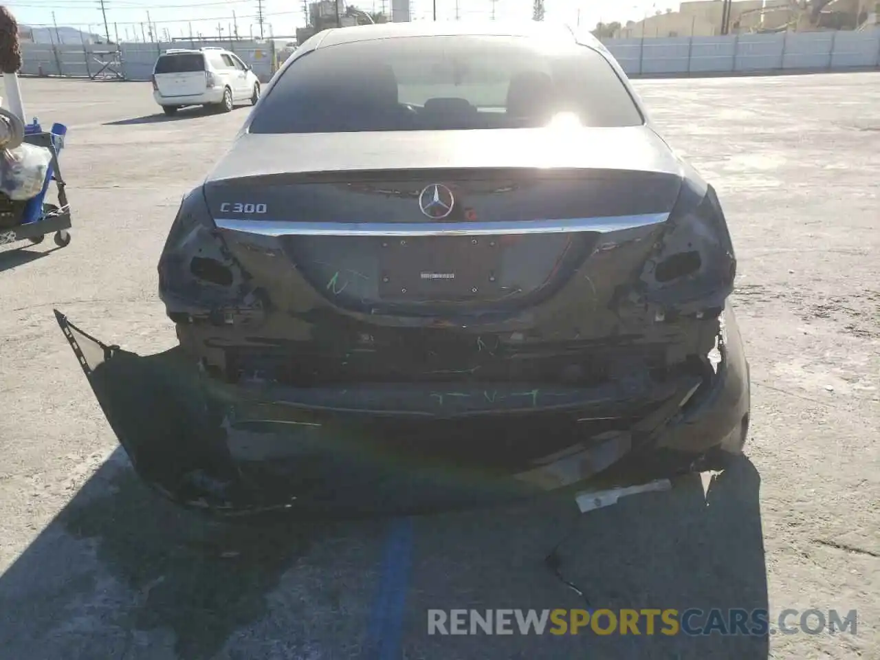 9 Photograph of a damaged car 55SWF8DBXKU310193 MERCEDES-BENZ C-CLASS 2019